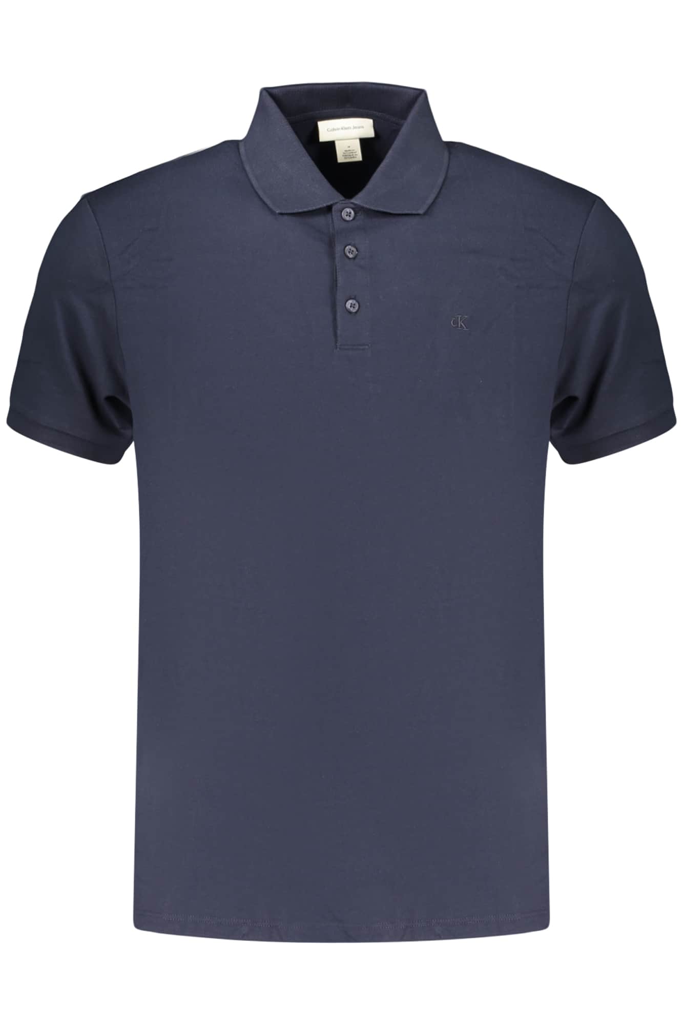 Calvin Klein hombre manga corta polo, azul