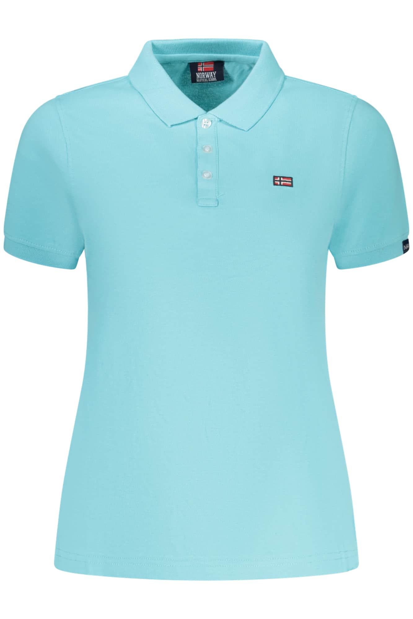 Norway 1963 mujer manga corta polo, beige