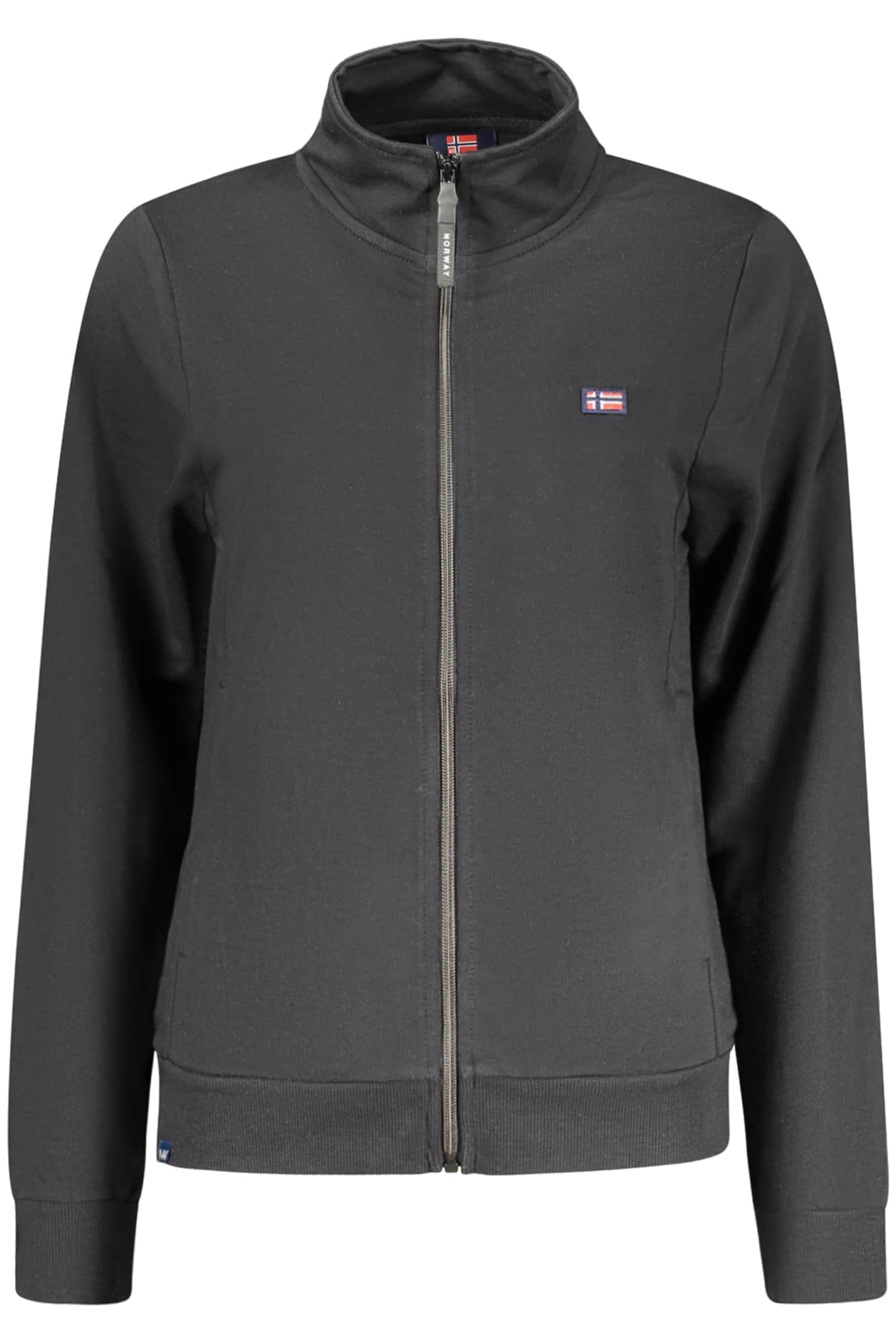 Norway 1963 mujer azul con cremallera sudadera