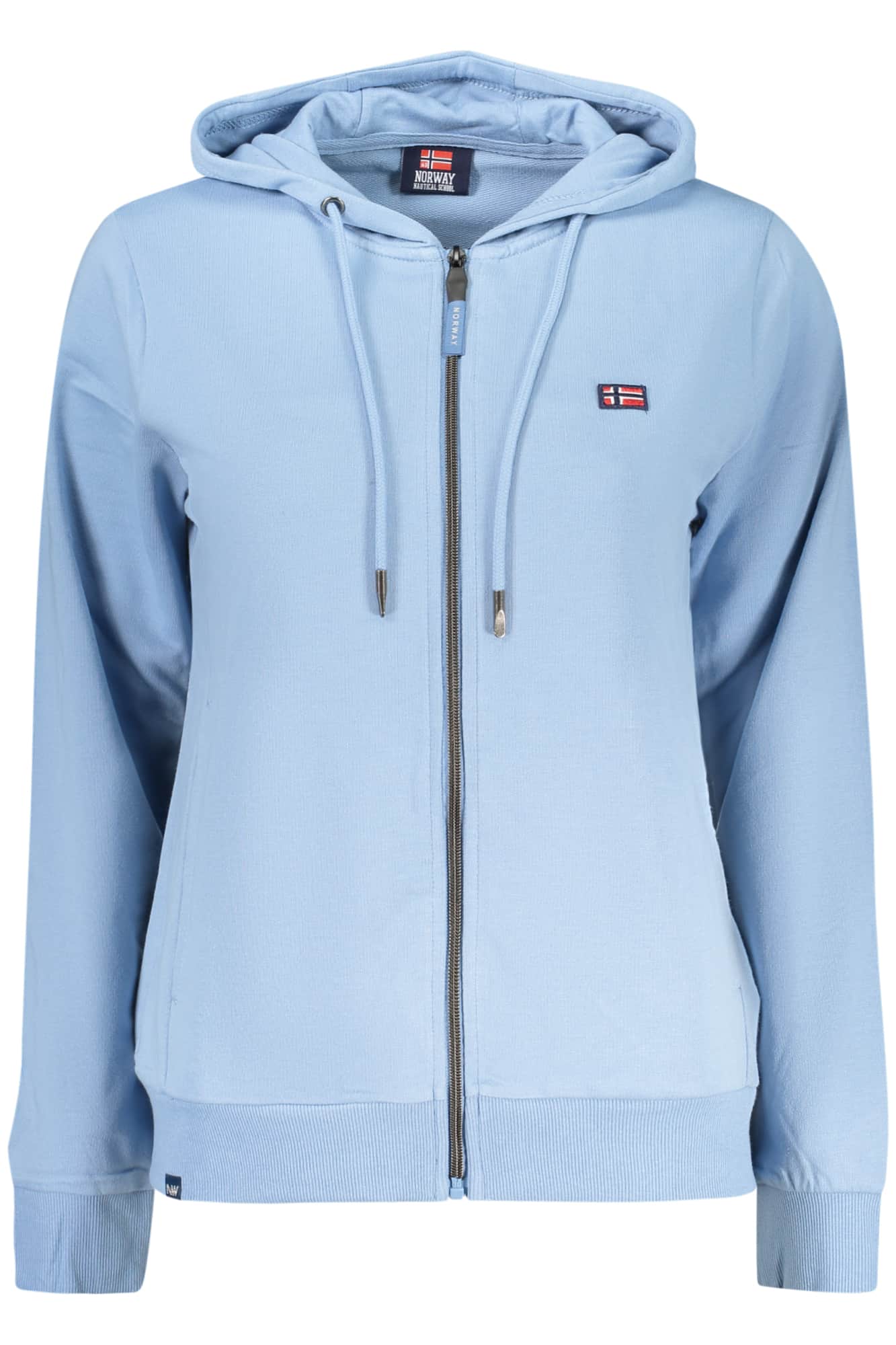 Norway 1963 mujer azul con cremallera sudadera