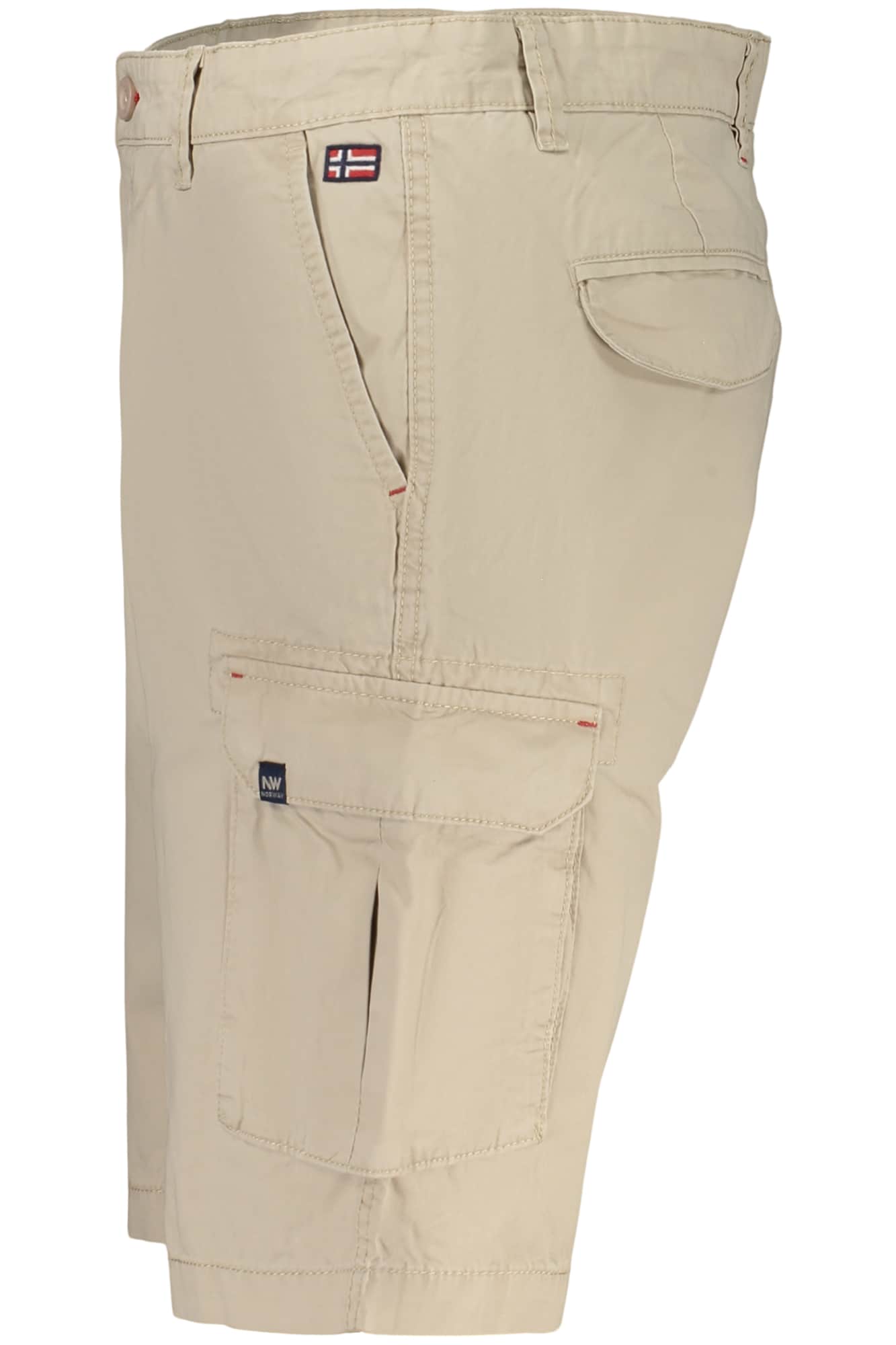 Norway 1963 hombre beige bermudas pantalón corto