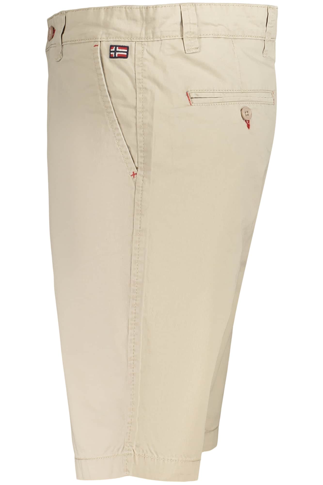 Norway 1963 hombre beige bermudas pantalón corto