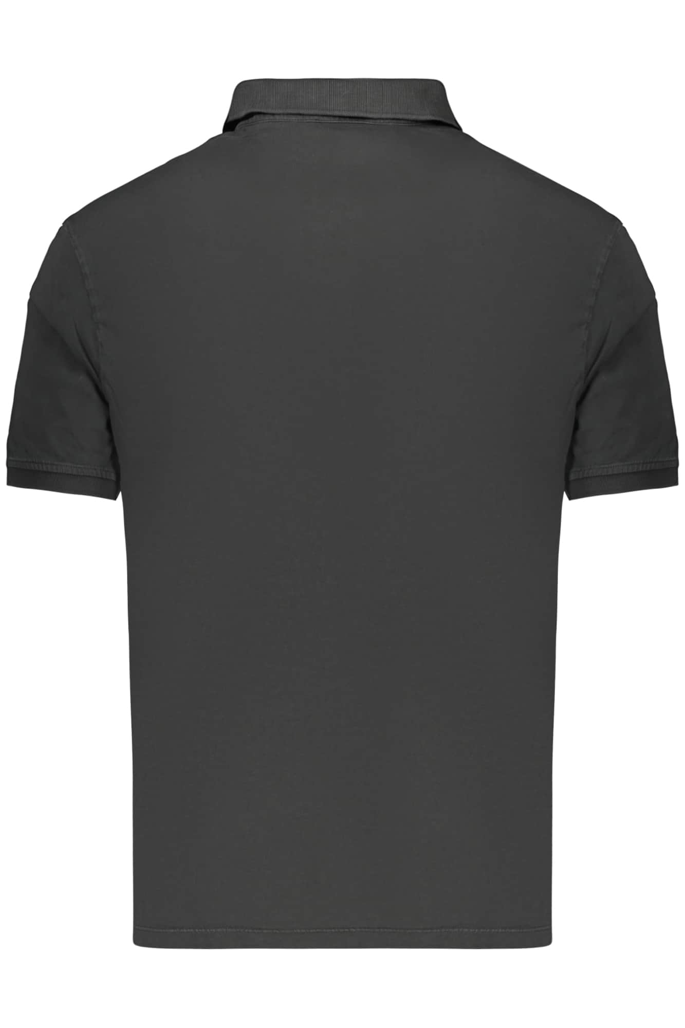 Blauer Apparel hombre manga corta polo blanco