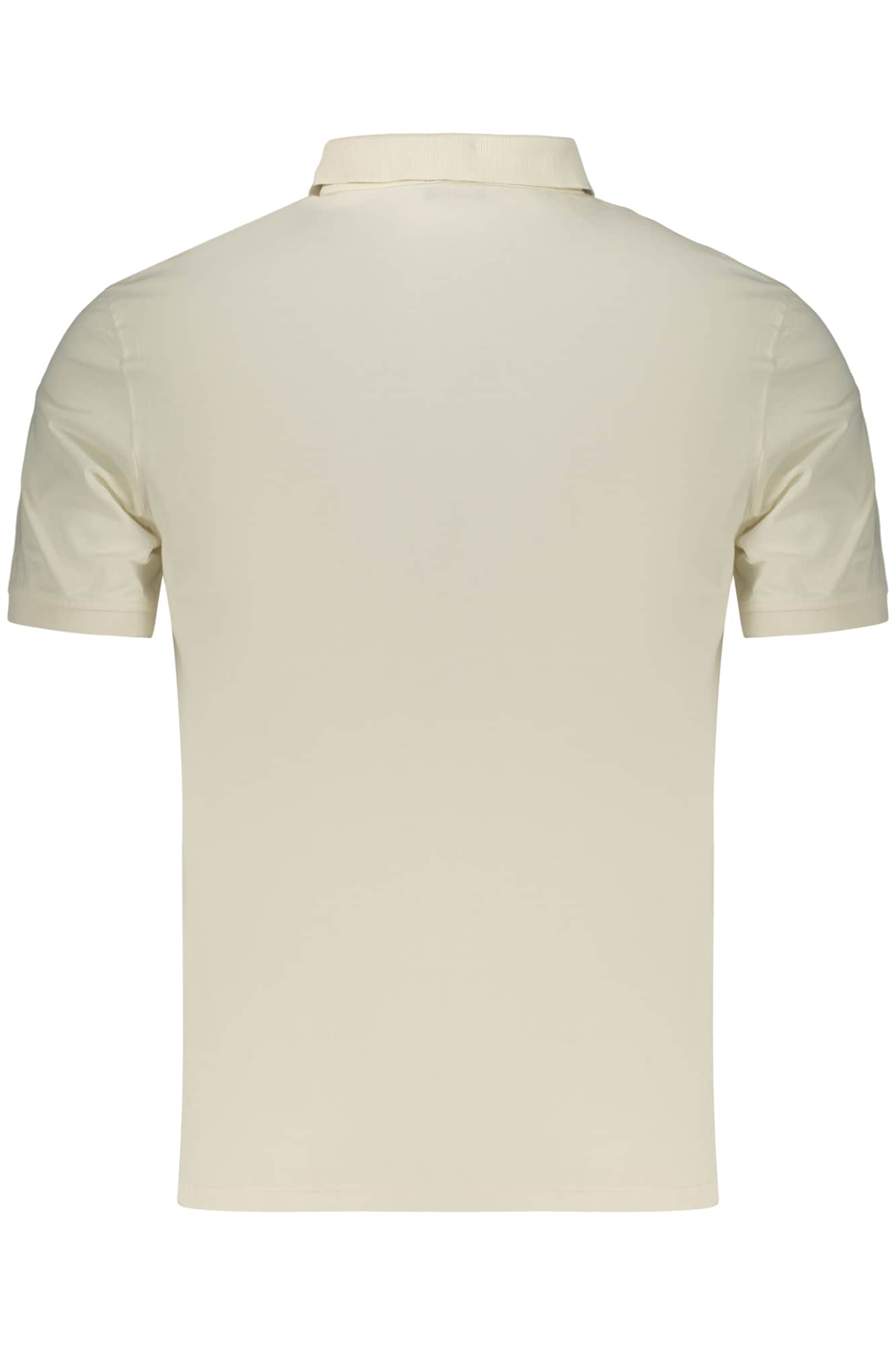 Blauer Apparel hombre manga corta polo blanco