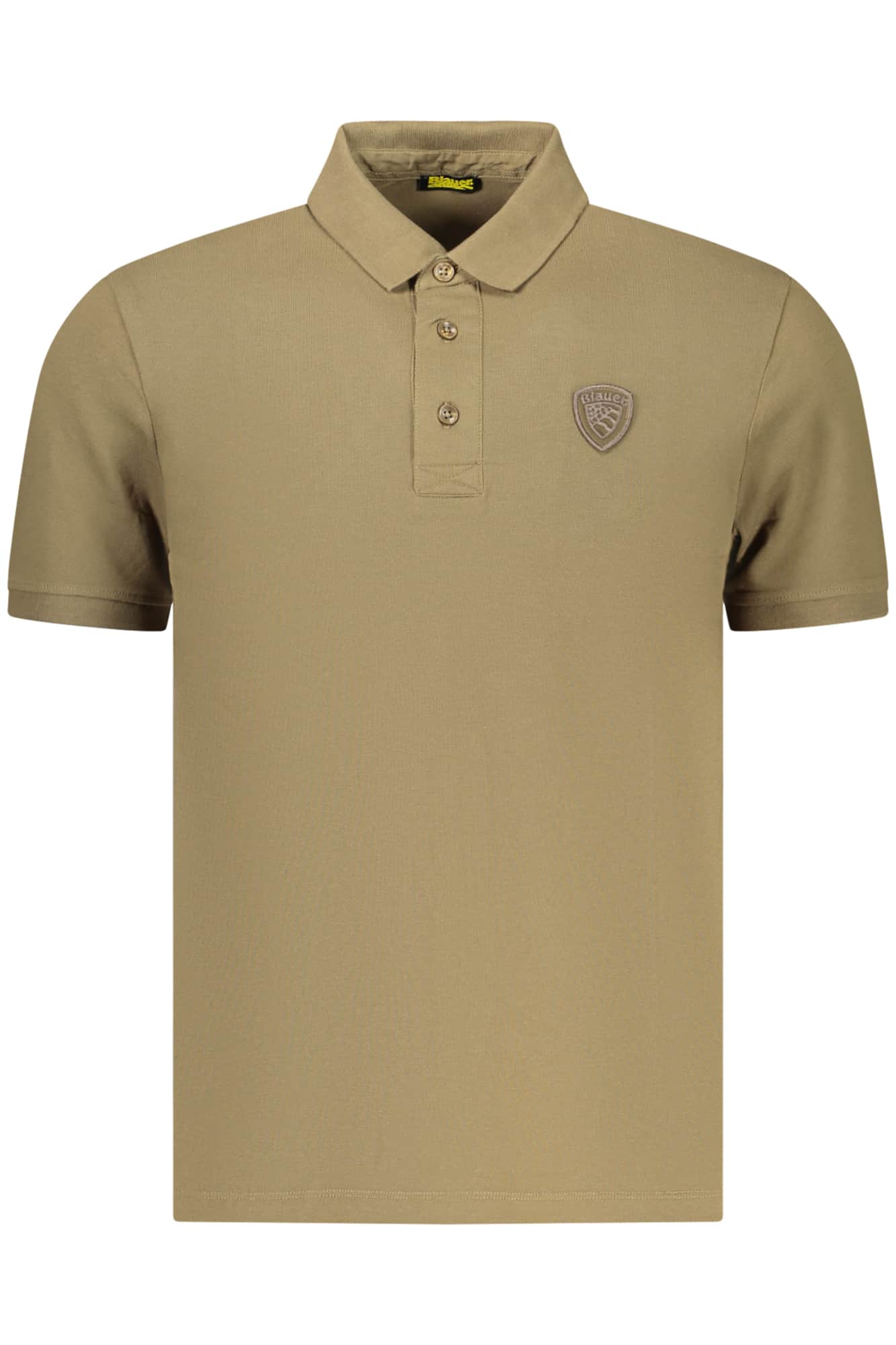 Blauer Apparel hombre manga corta polo, verde