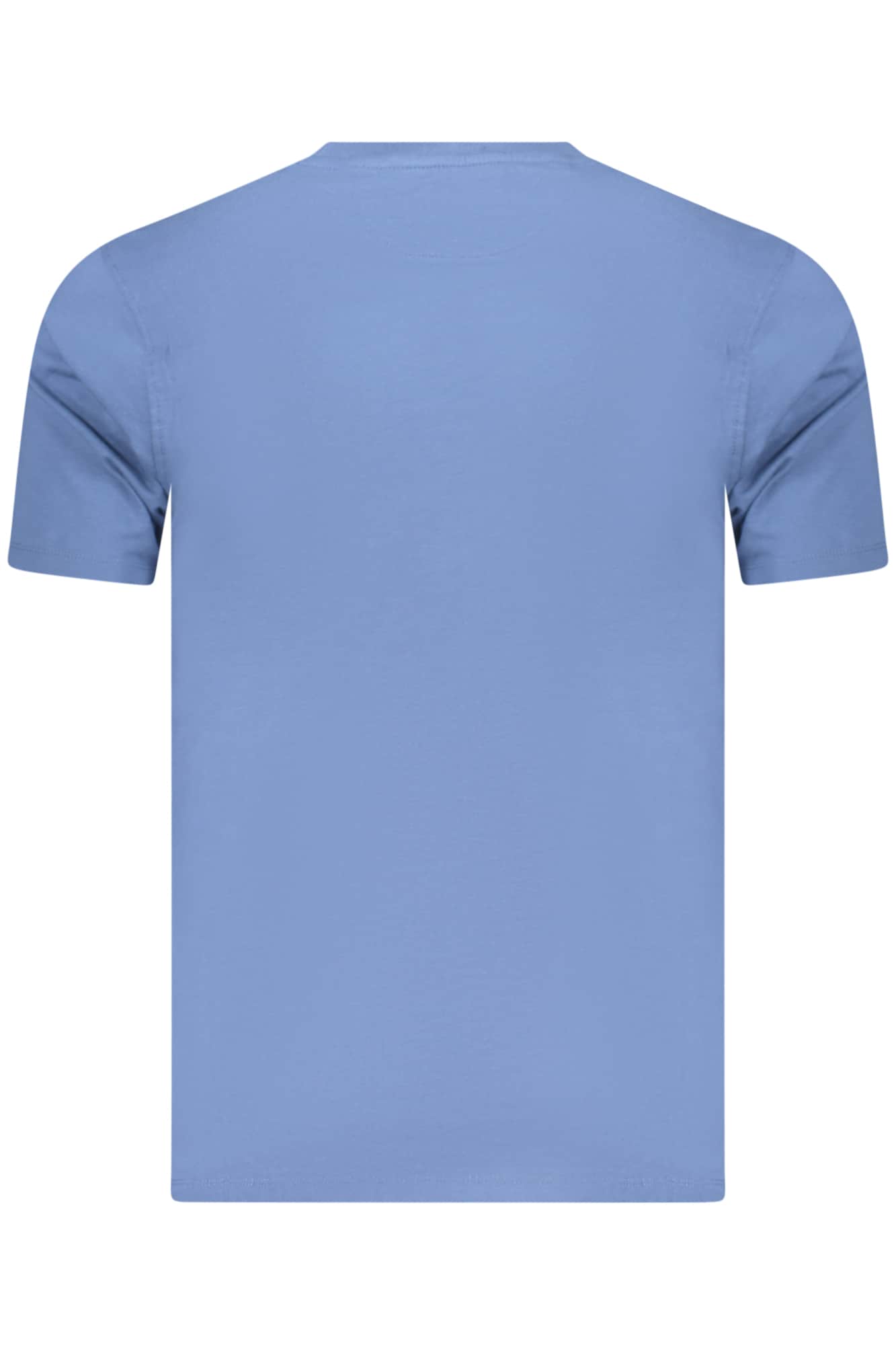 Azul Marino Hombre Negro Manga Corta T-Camisa