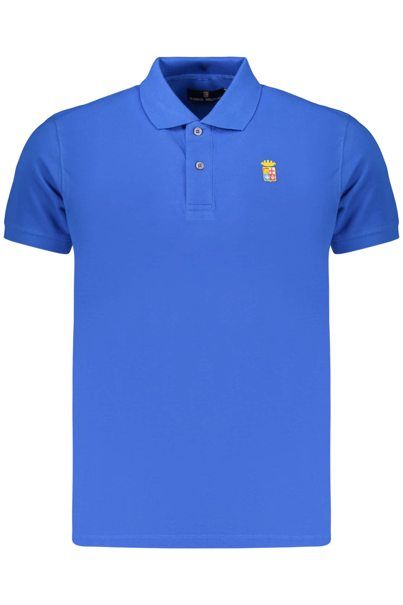 Azul Marino Azul Marino Hombre Manga Corta Polo, Azul
