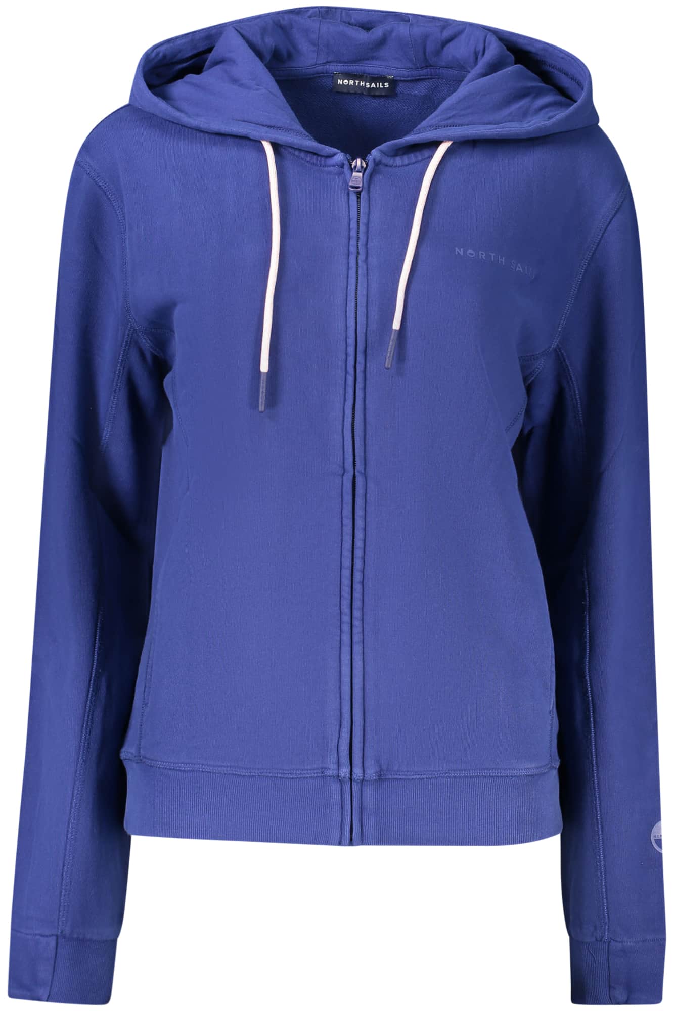 North Sails mujer con cremallera sudadera blanco