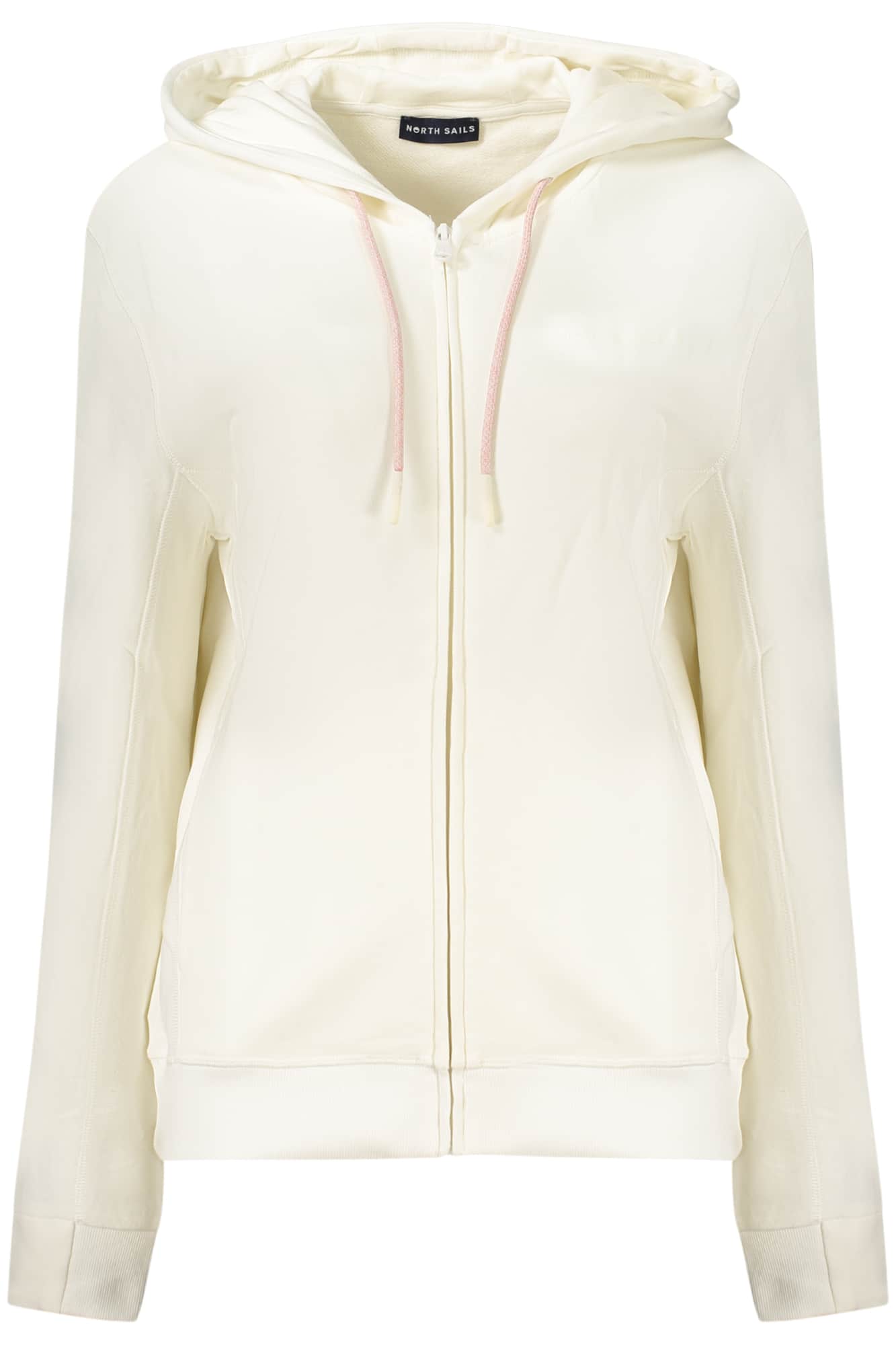 North Sails mujer con cremallera sudadera blanco