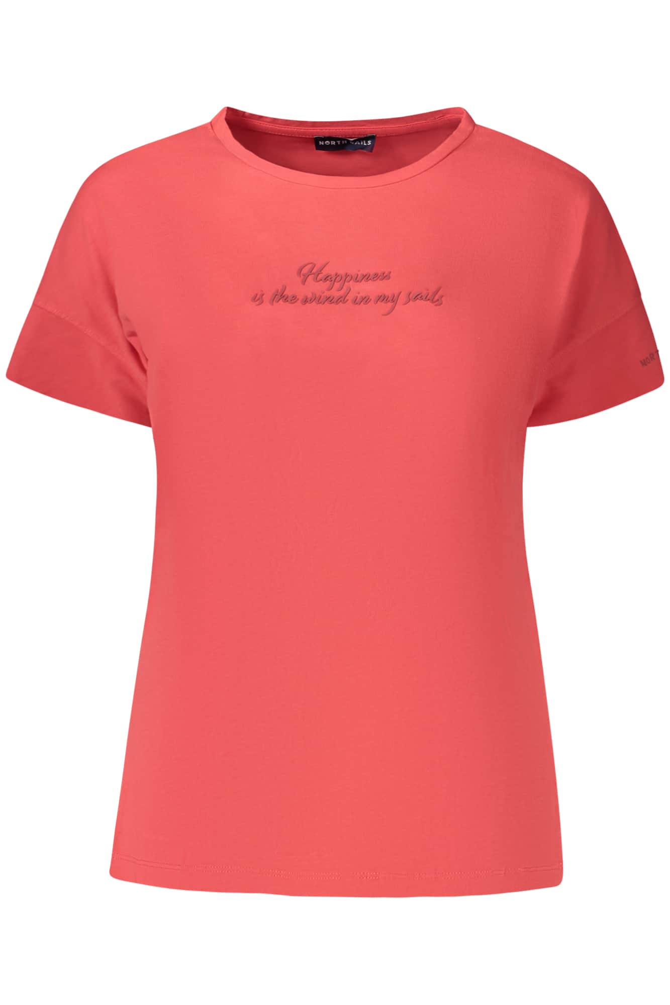 North Sails mujer manga corta t-camisa blanco