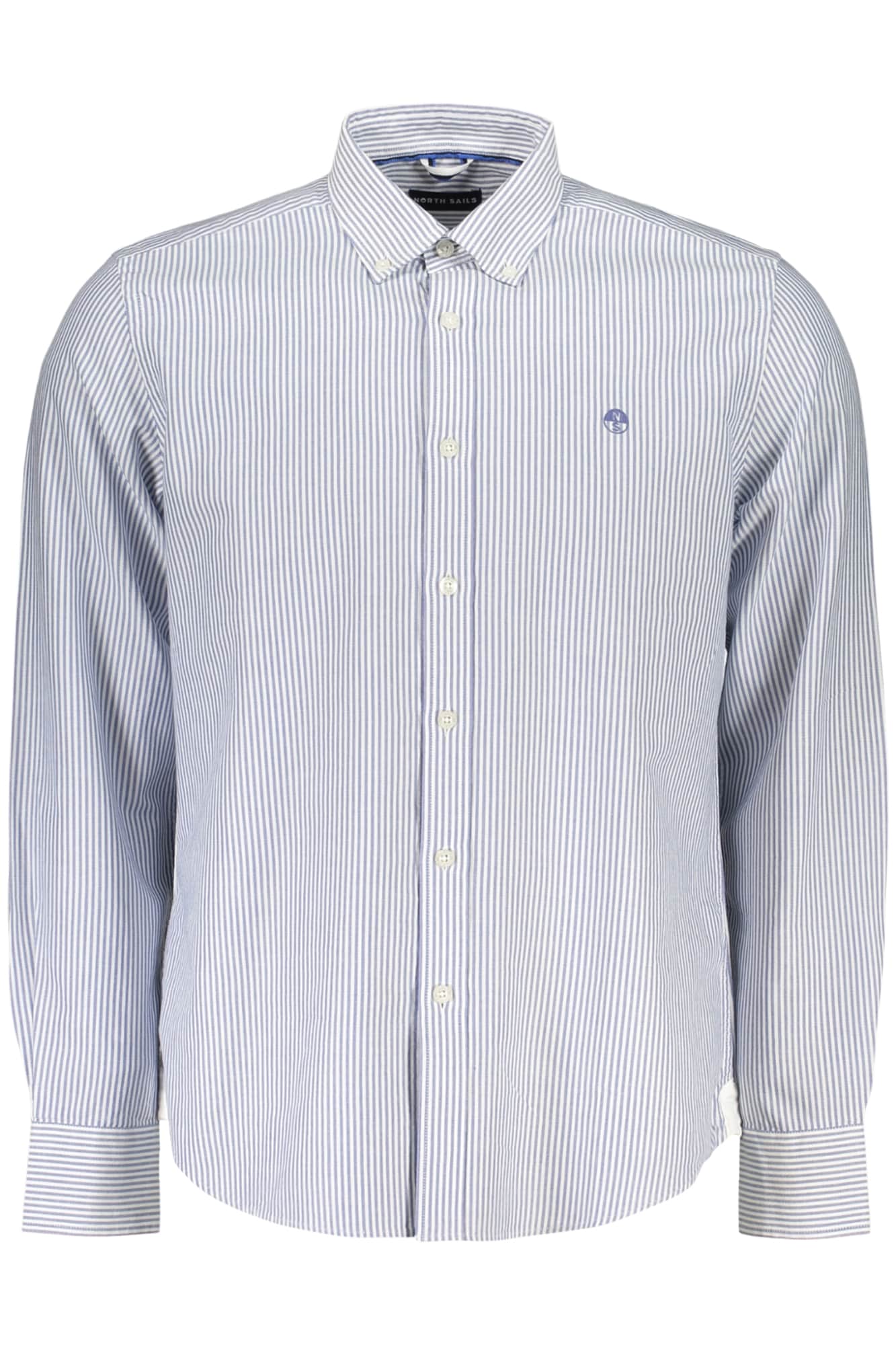 North Sails hombre manga larga camisa, azul