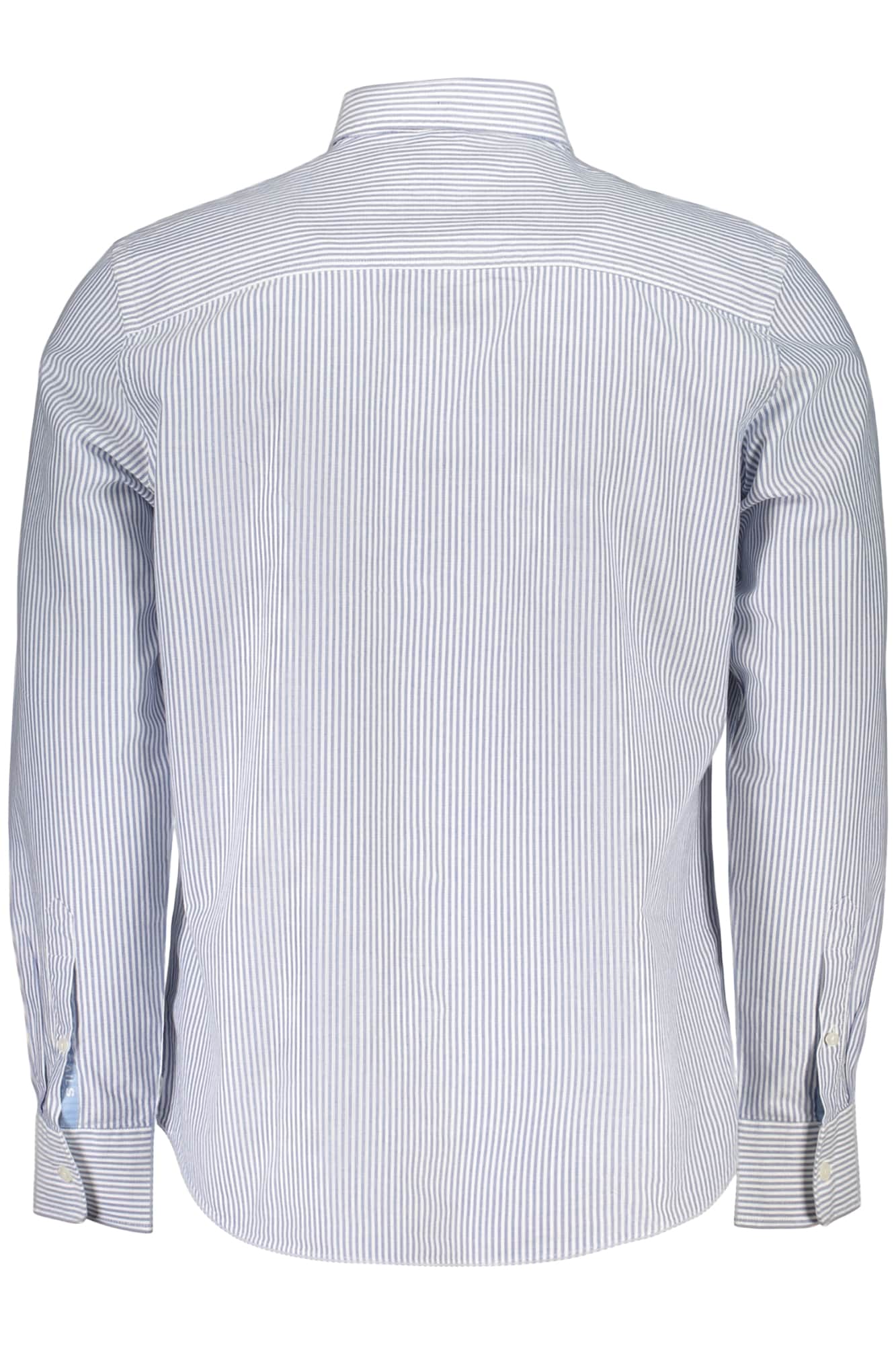North Sails hombre manga larga camisa, azul