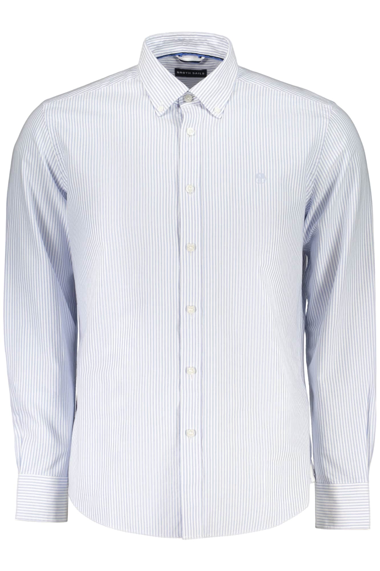 North Sails hombre manga larga camisa, azul