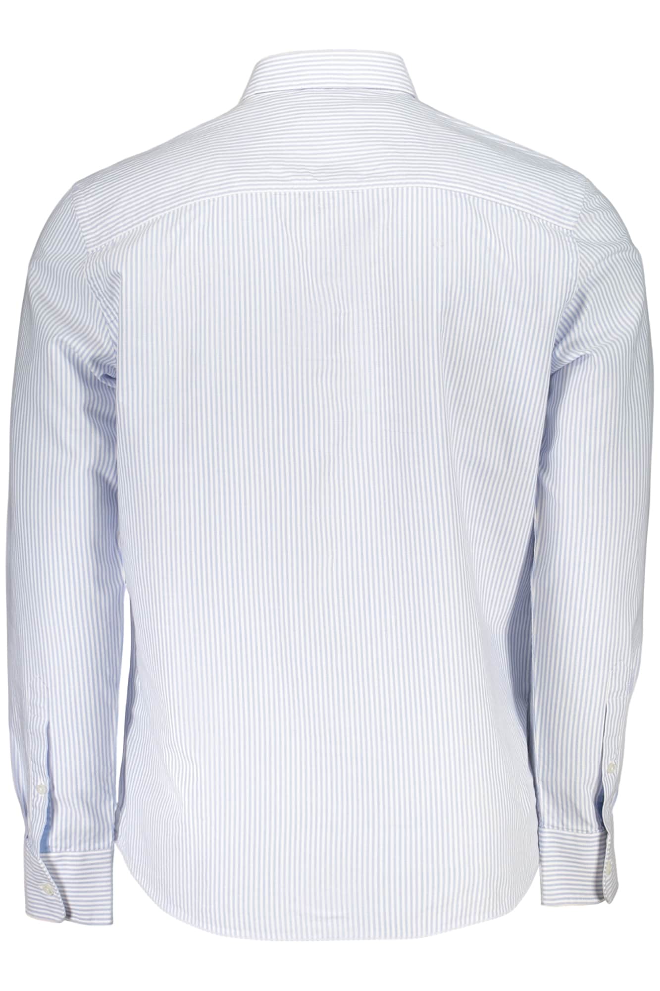 North Sails hombre manga larga camisa, azul