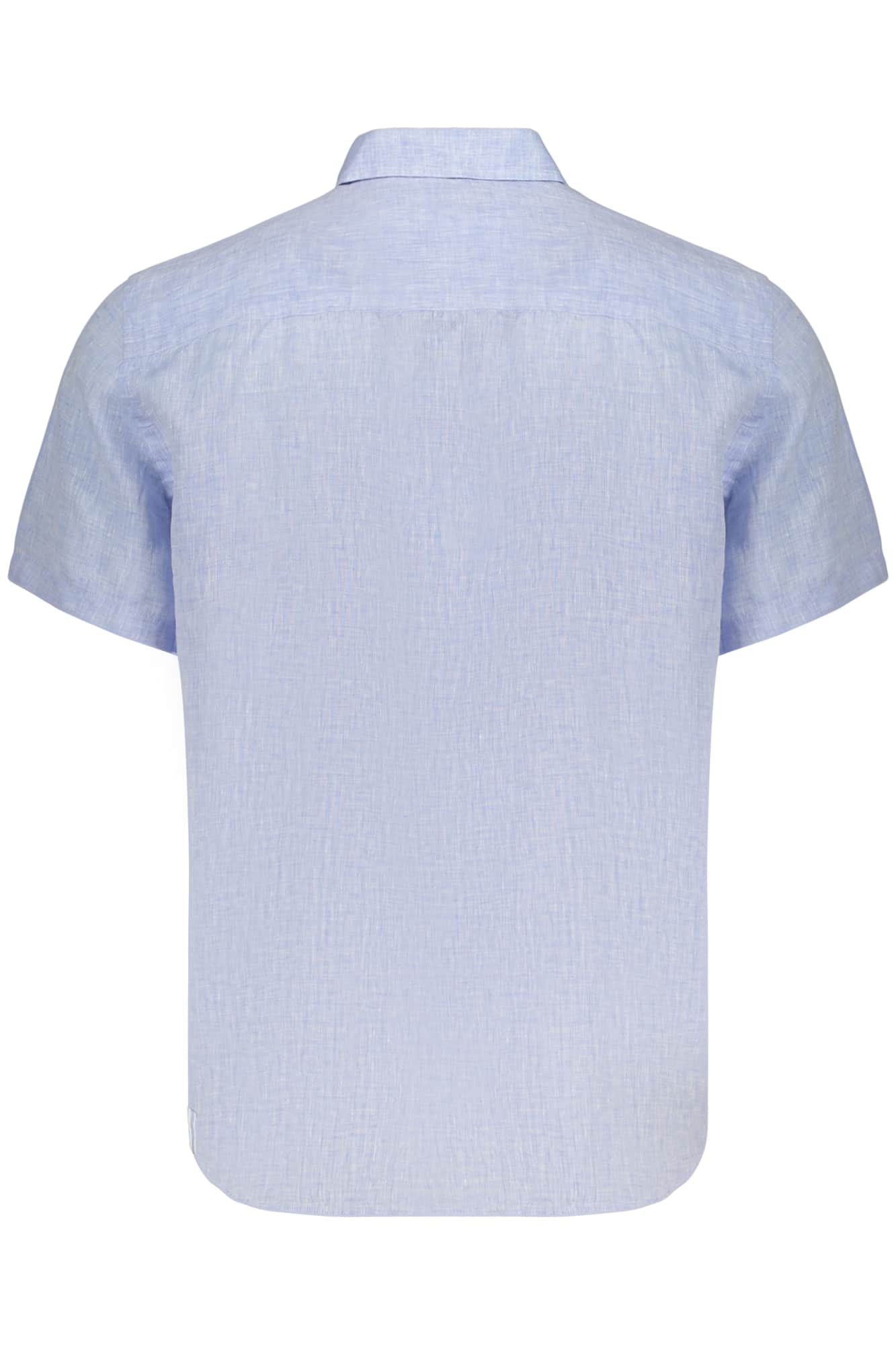 North Sails hombre manga corta camisa, azul