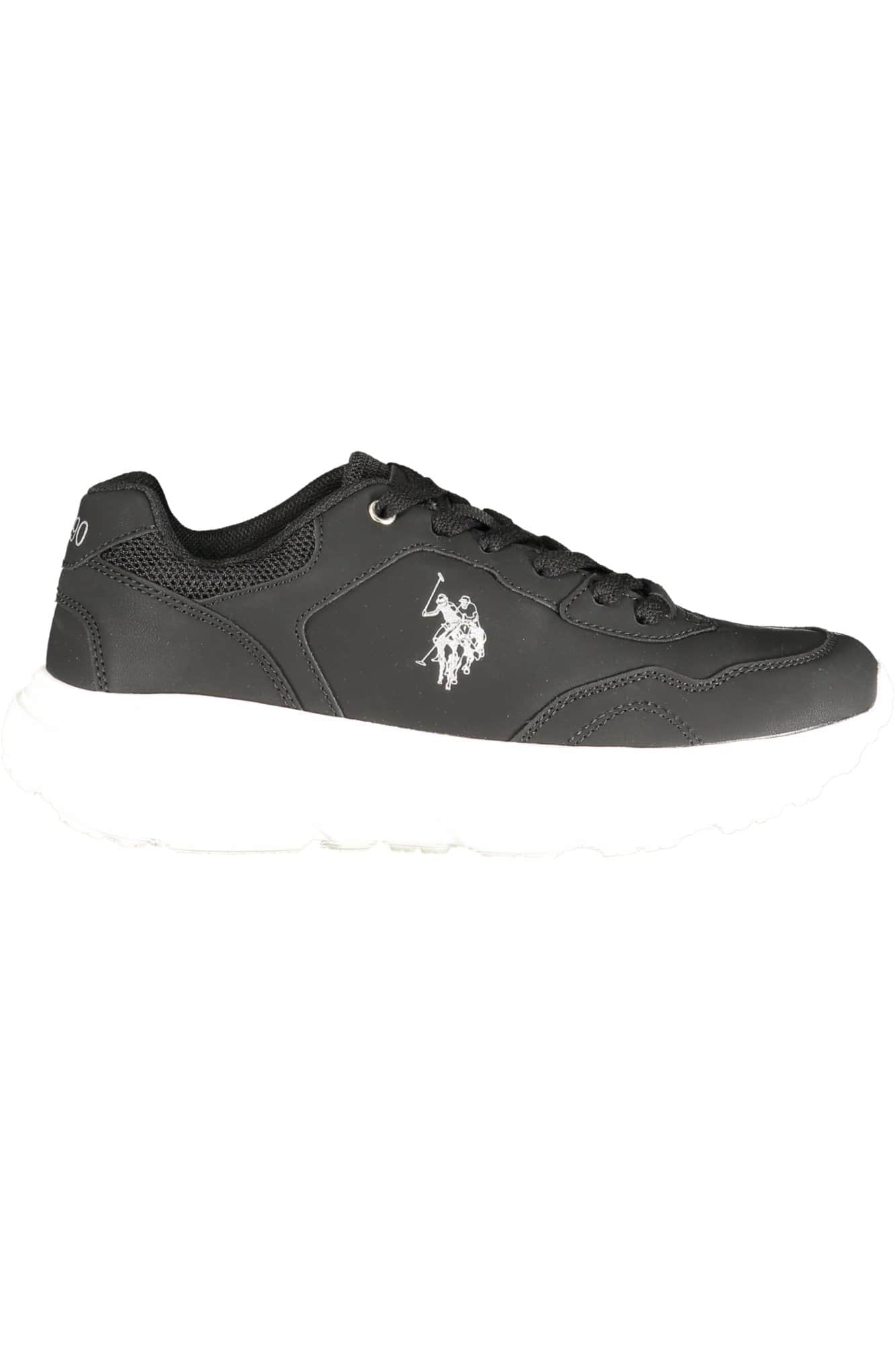 US Polo Assn. mujer negro zapatillas deportivas