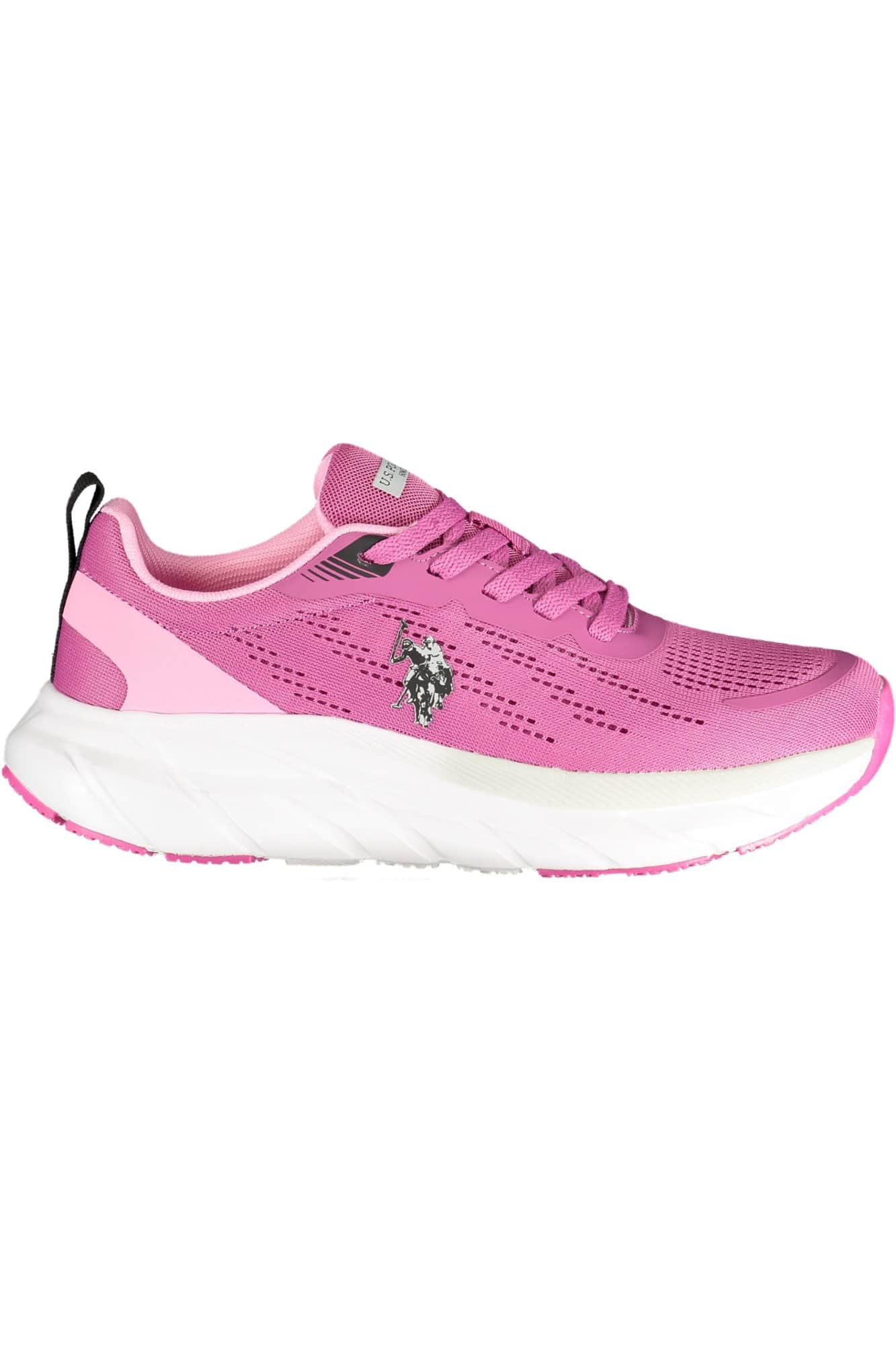 US Polo Assn. mujer rosa zapatillas deportivas