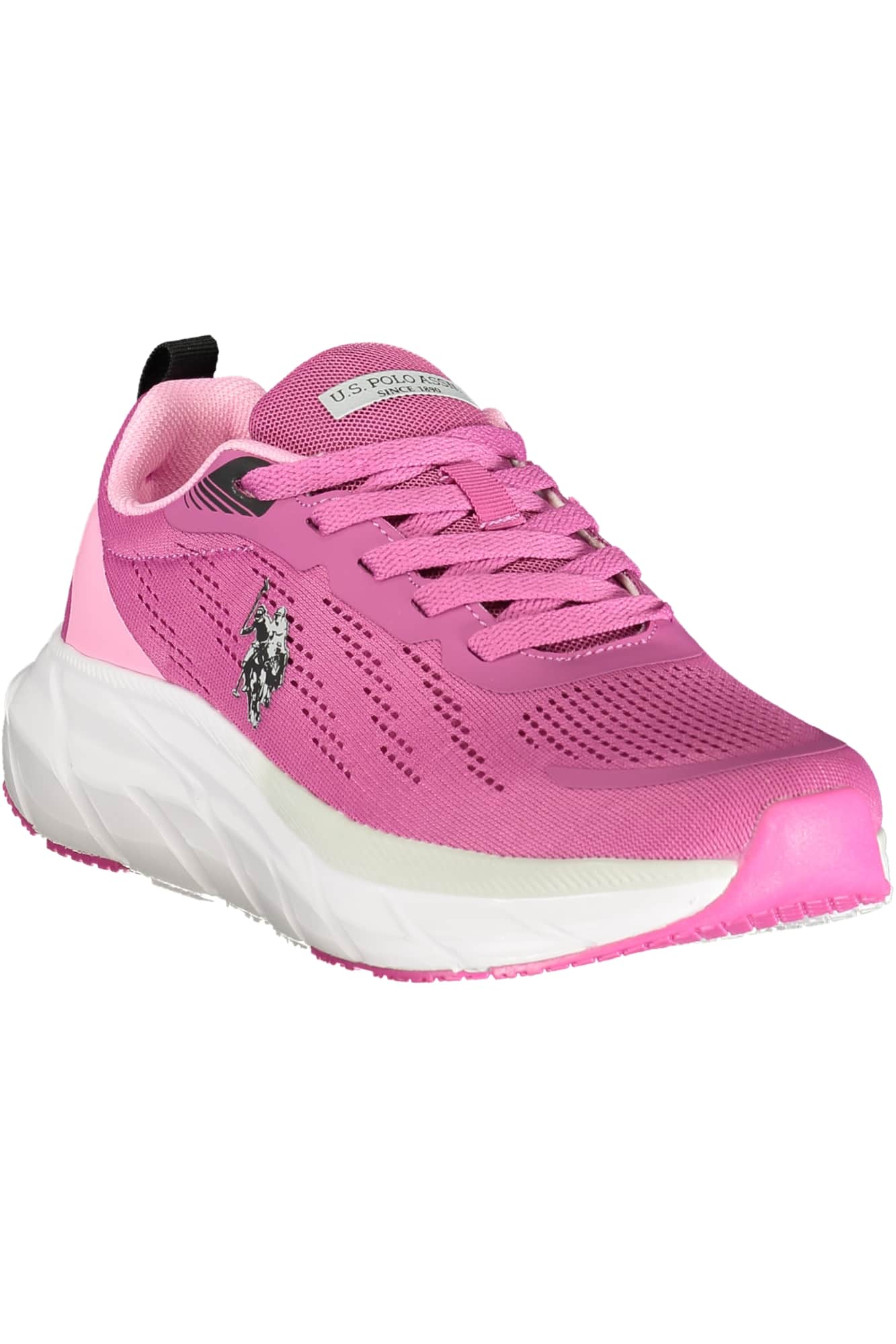 US Polo Assn. mujer rosa zapatillas deportivas
