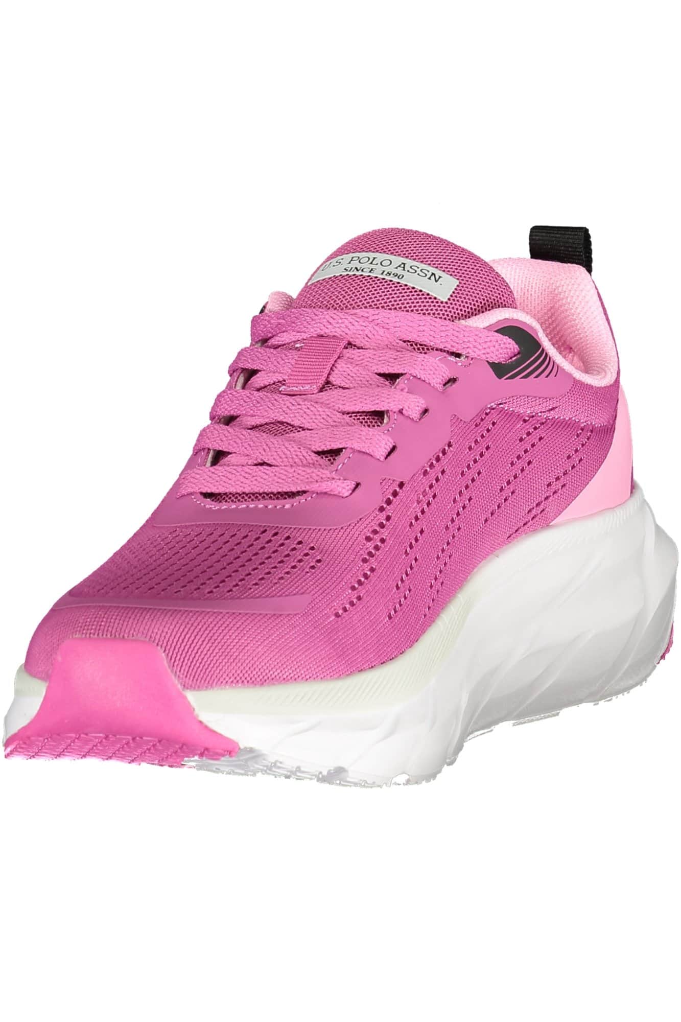 US Polo Assn. mujer rosa zapatillas deportivas
