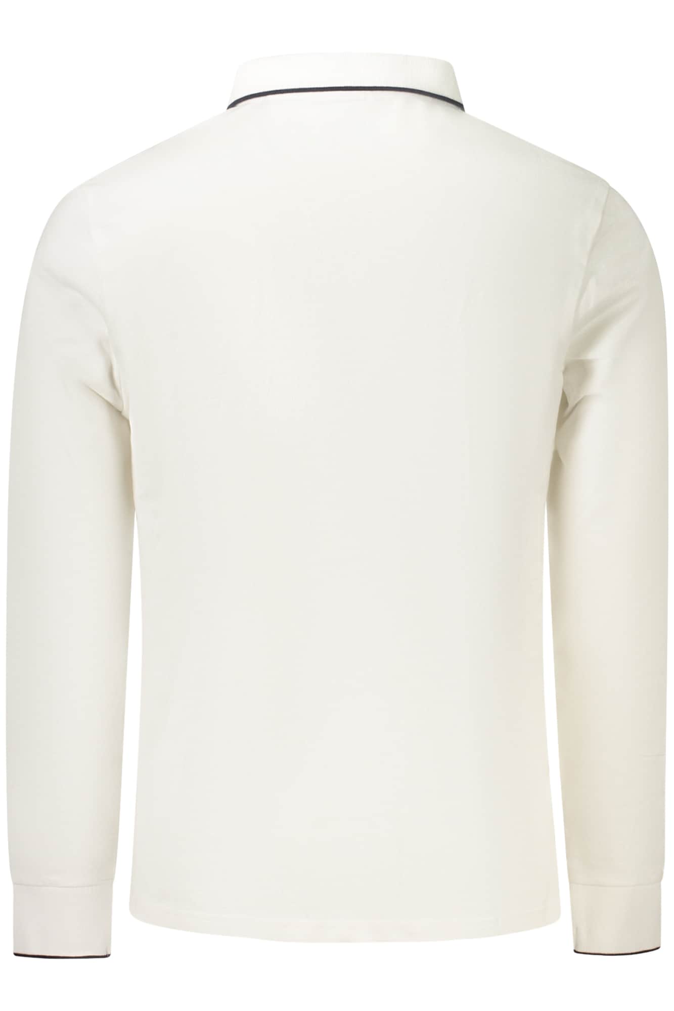 North Sails hombre manga larga polo blanco