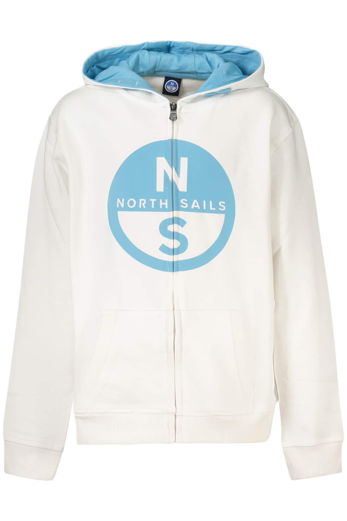 North Sails niños verde con cremallera sudadera