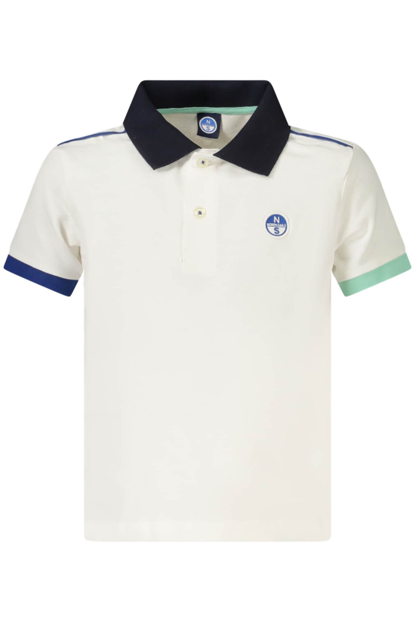 North Sails niños manga corta polo, azul