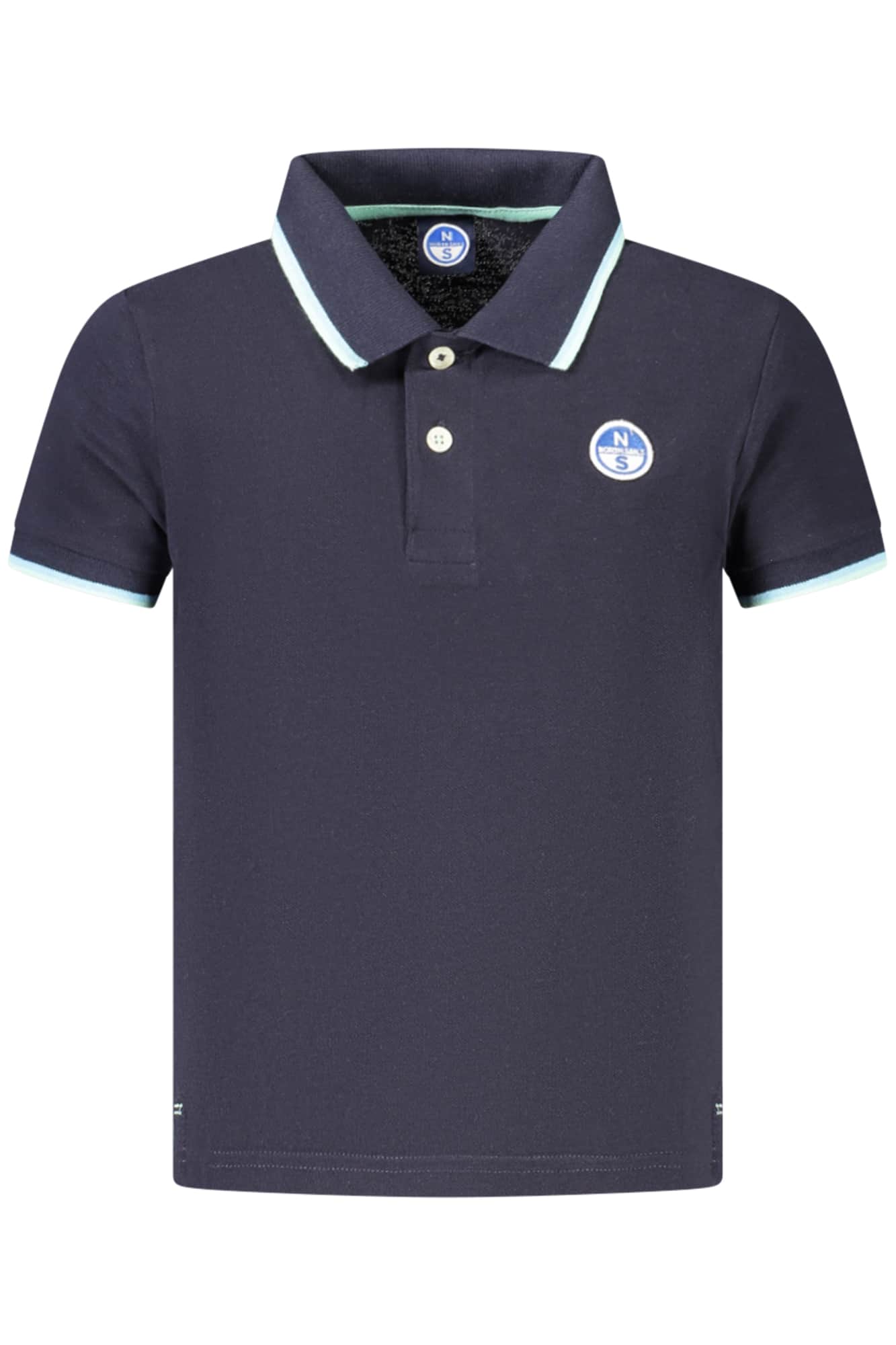 North Sails niños manga corta polo, blanco