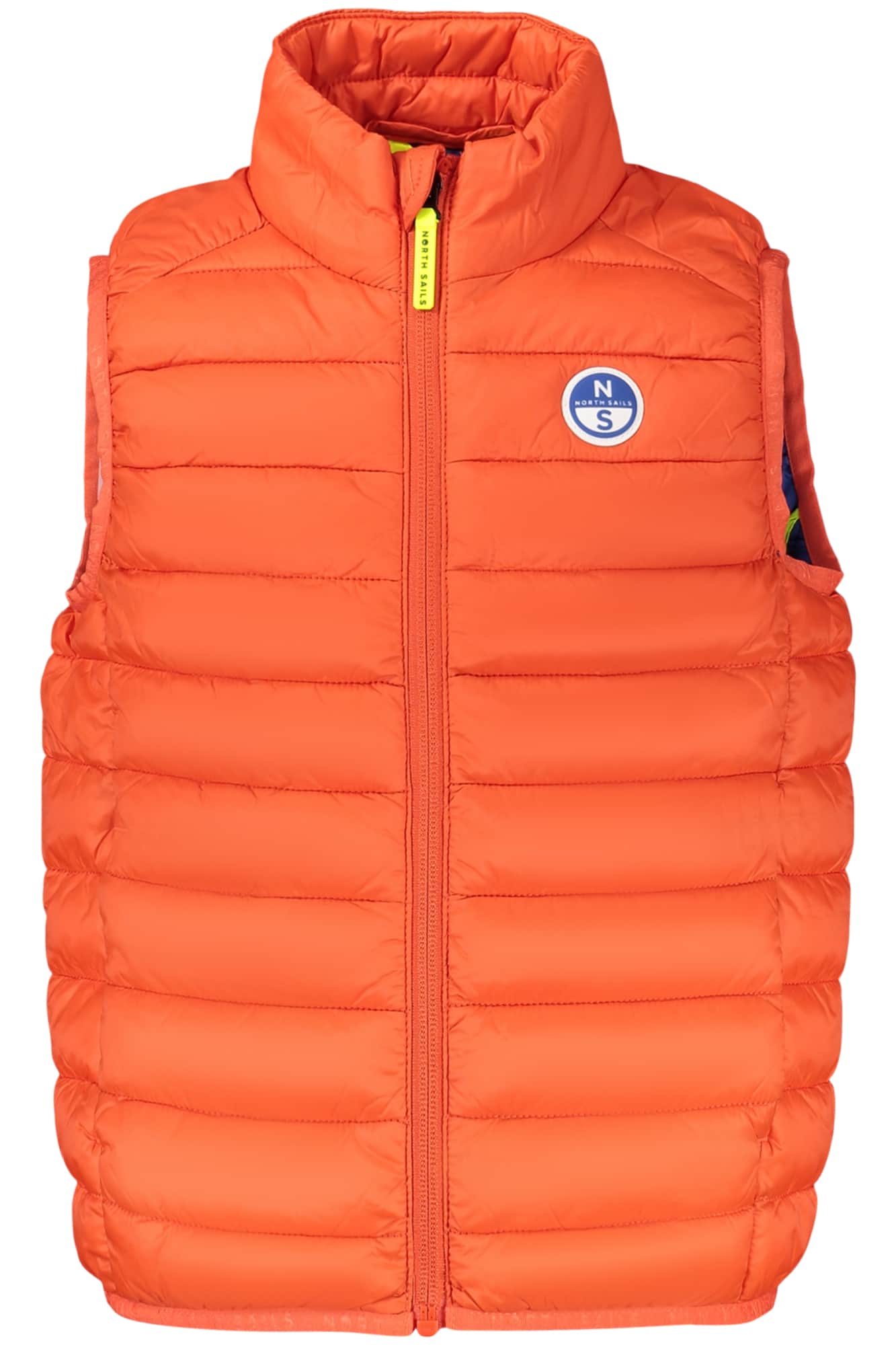 North Sails niños naranja sin mangas chaqueta
