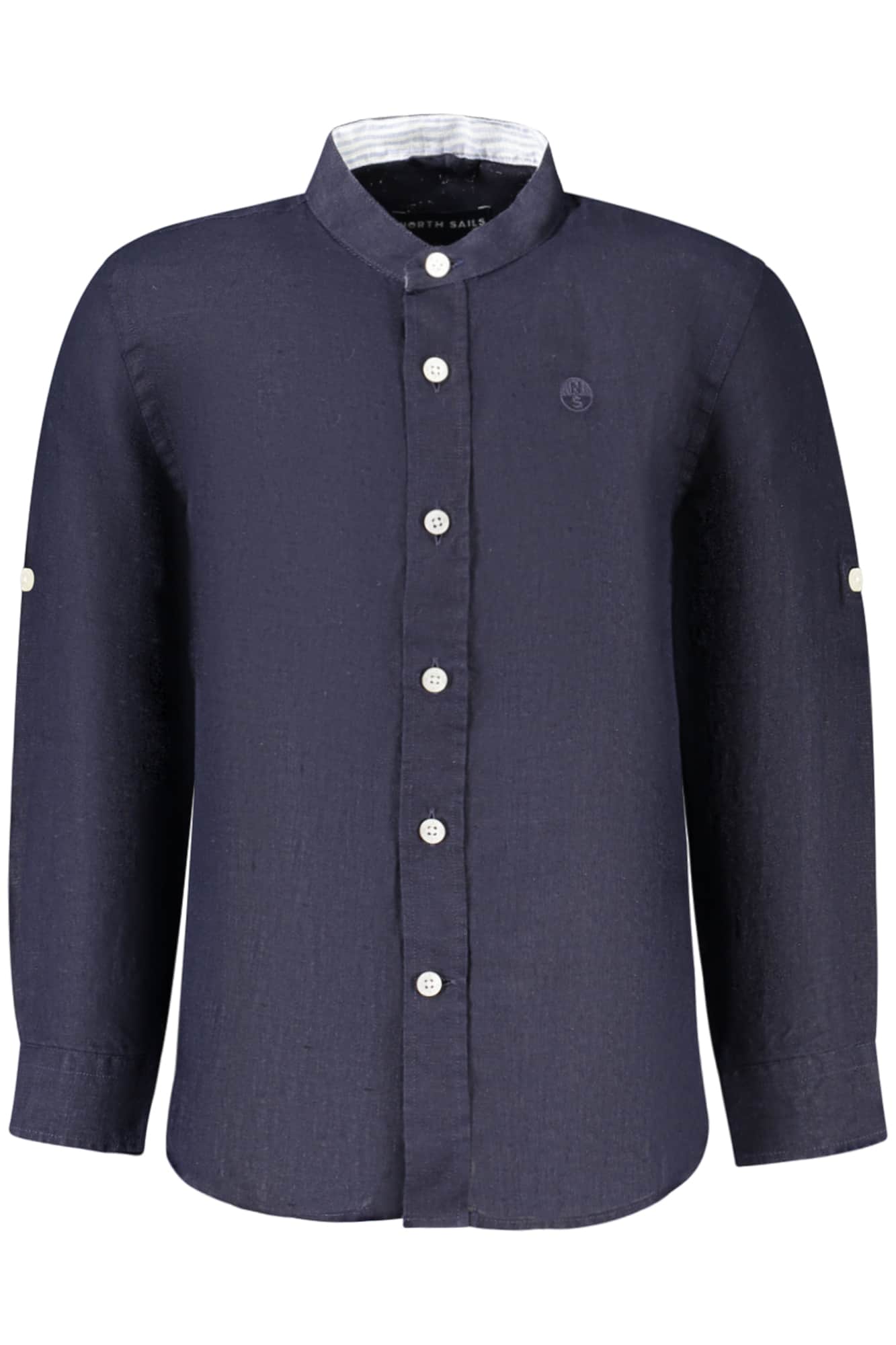 North Sails niños manga larga camisa, azul