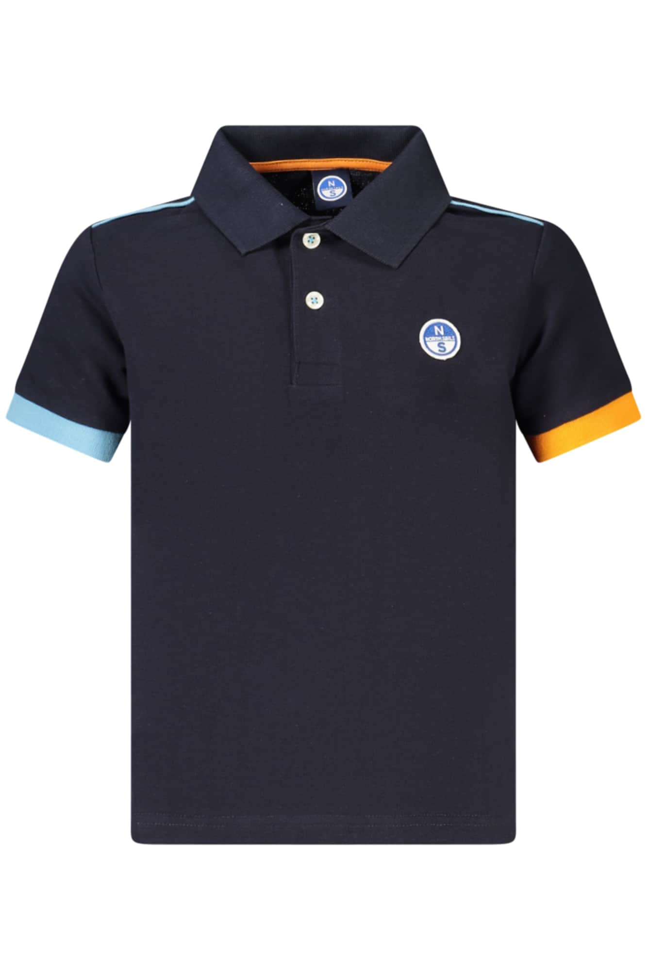 North Sails niños manga corta polo, azul