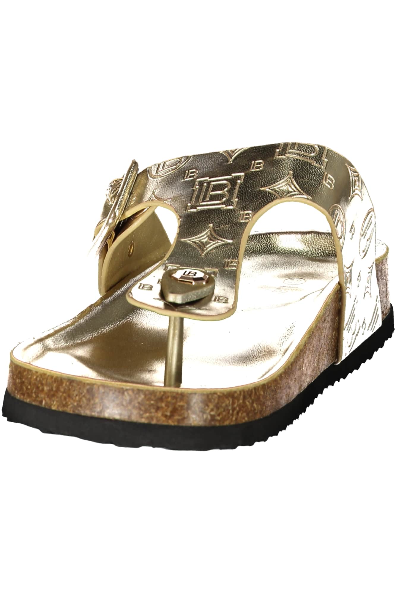 Laura Biagiotti mujer beige zapatilla de casa