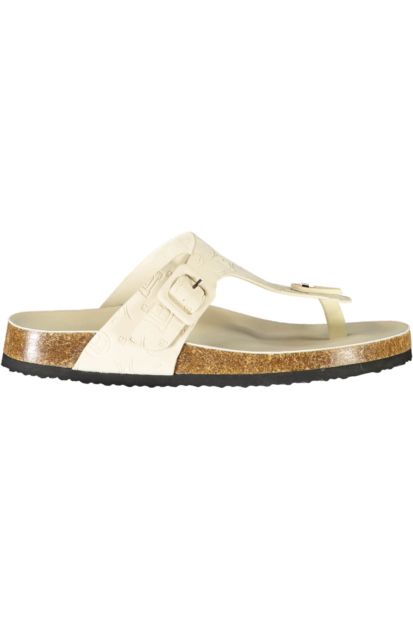 Laura Biagiotti mujer beige zapatilla de casa