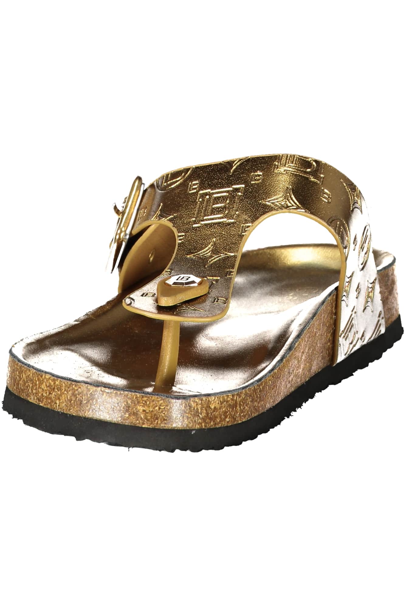 Laura Biagiotti mujer beige zapatilla de casa