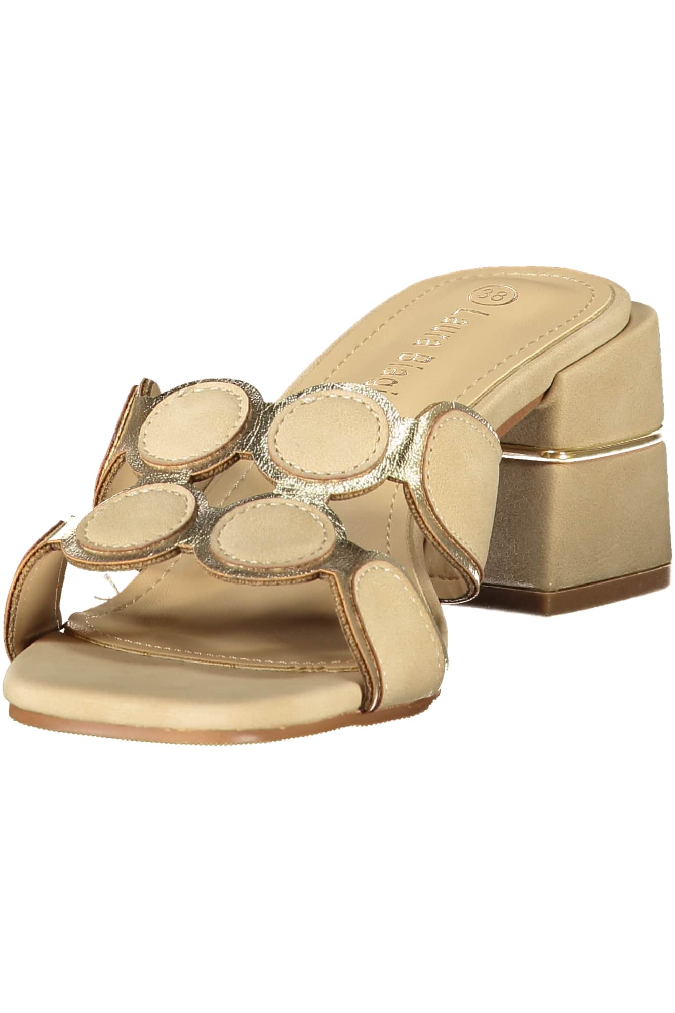 Laura Biagiotti mujer beige sandalias