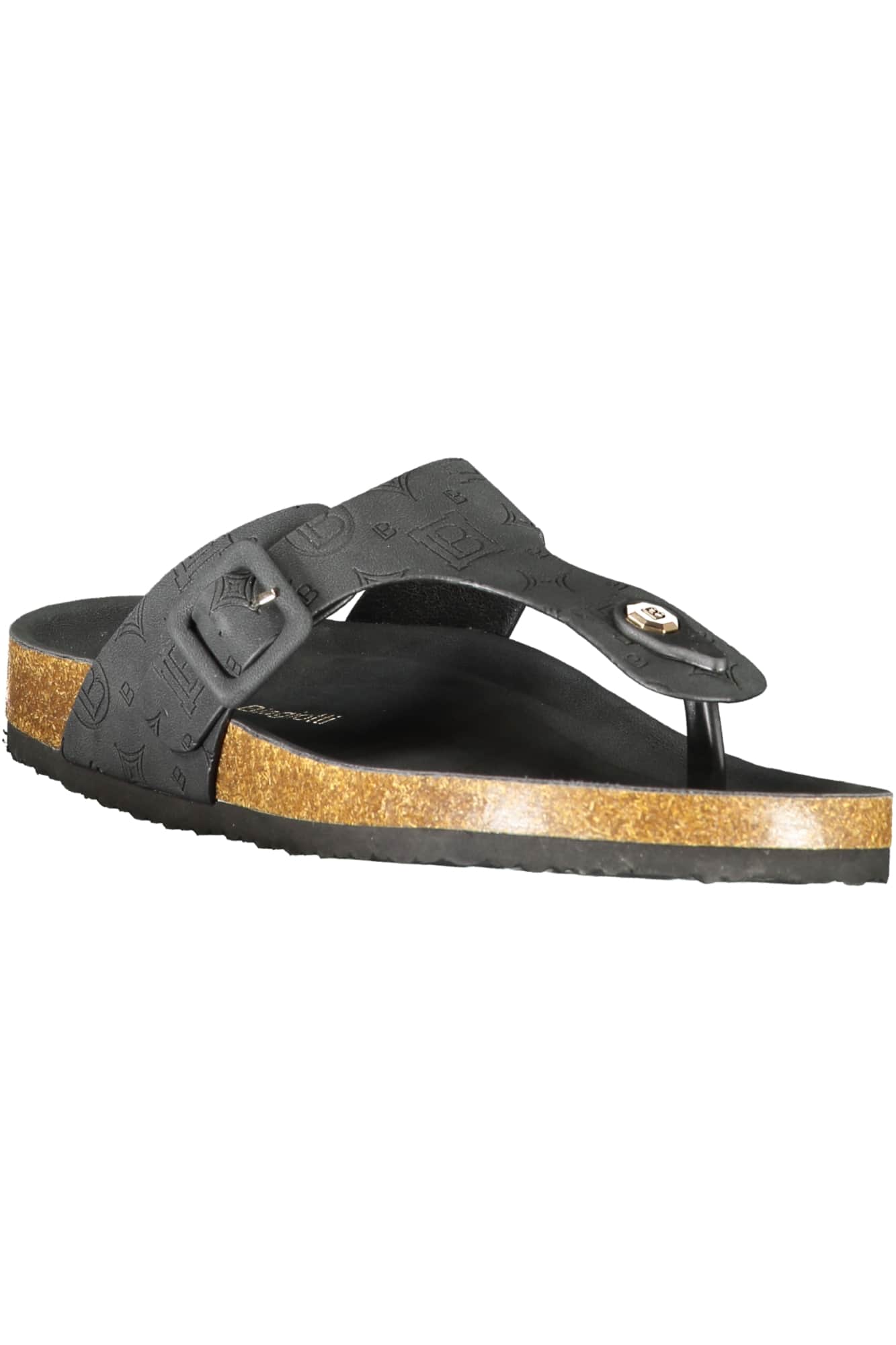 Laura Biagiotti mujer beige zapatilla de casa
