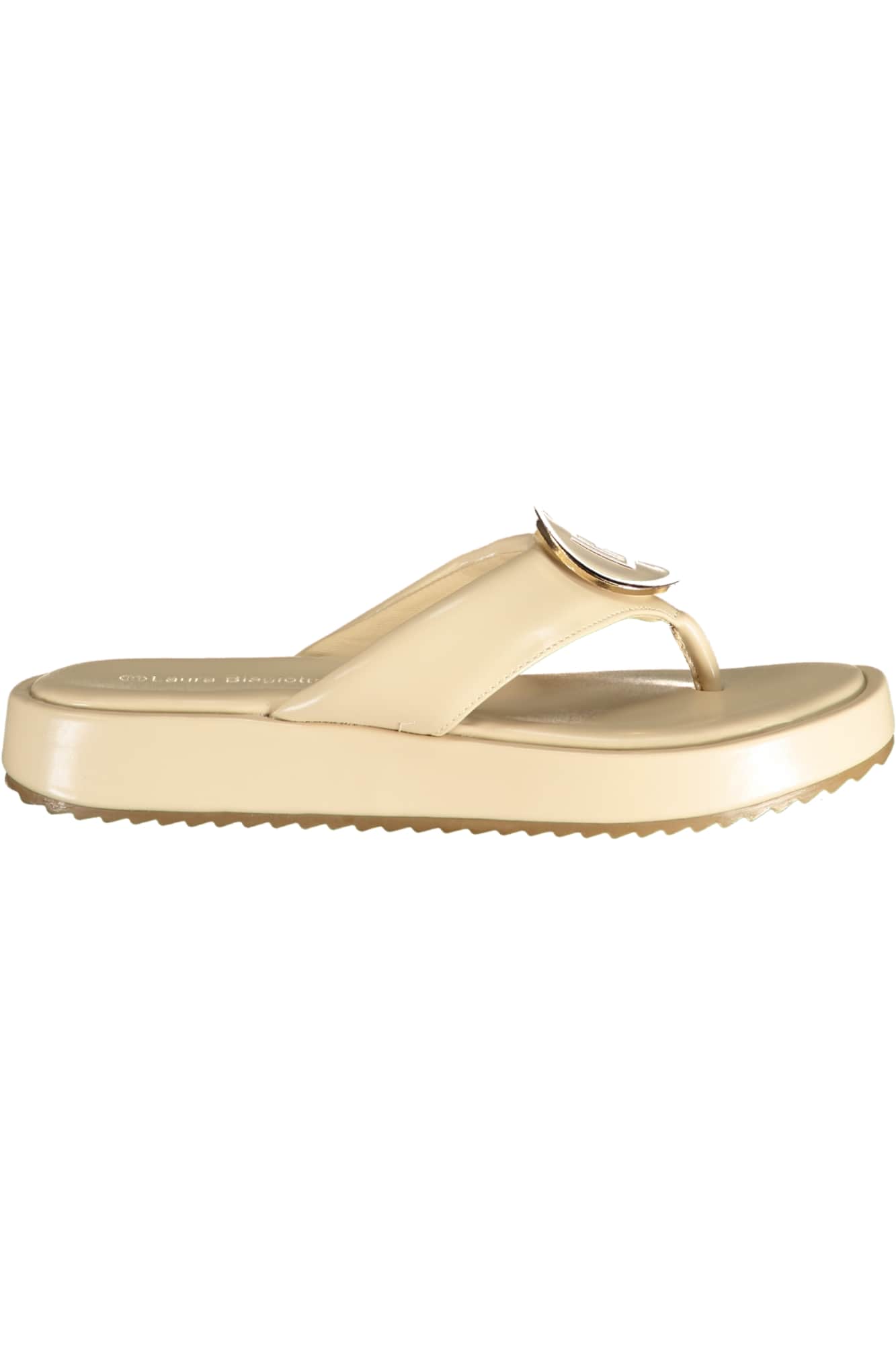 Laura Biagiotti mujer beige sandalias