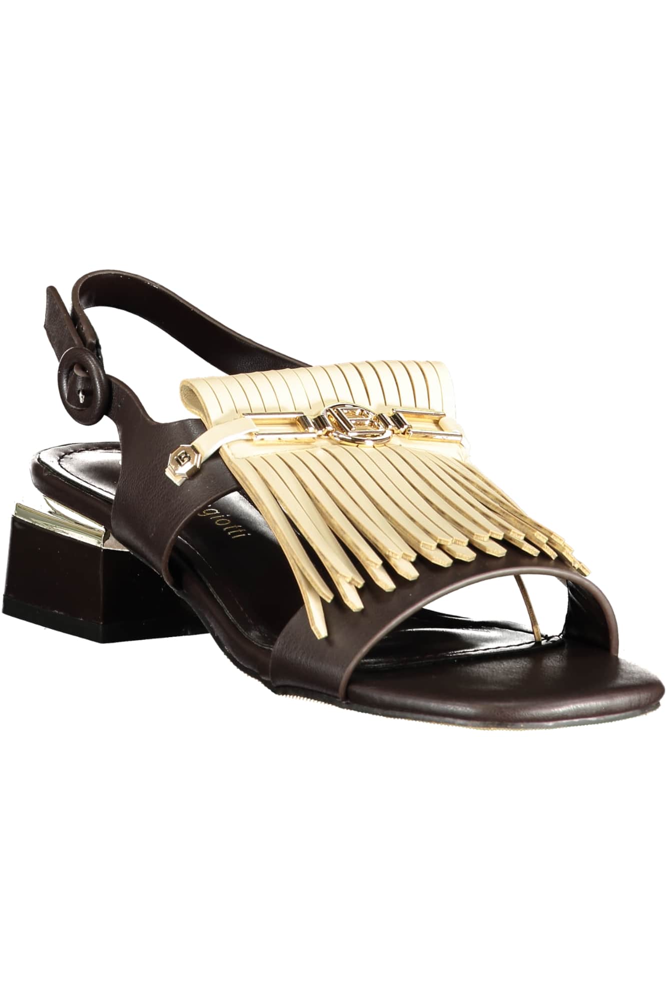 Laura Biagiotti mujer negro sandalias