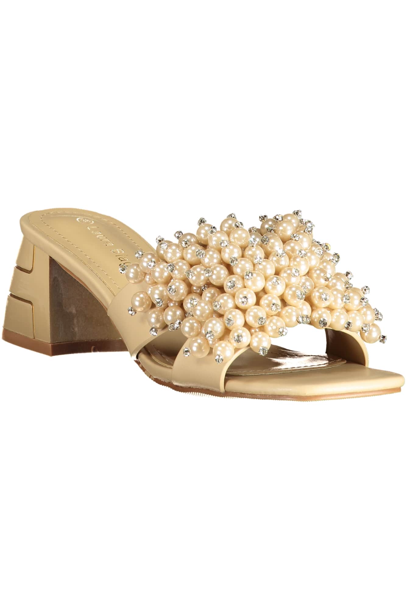 Laura Biagiotti mujer beige sandalias