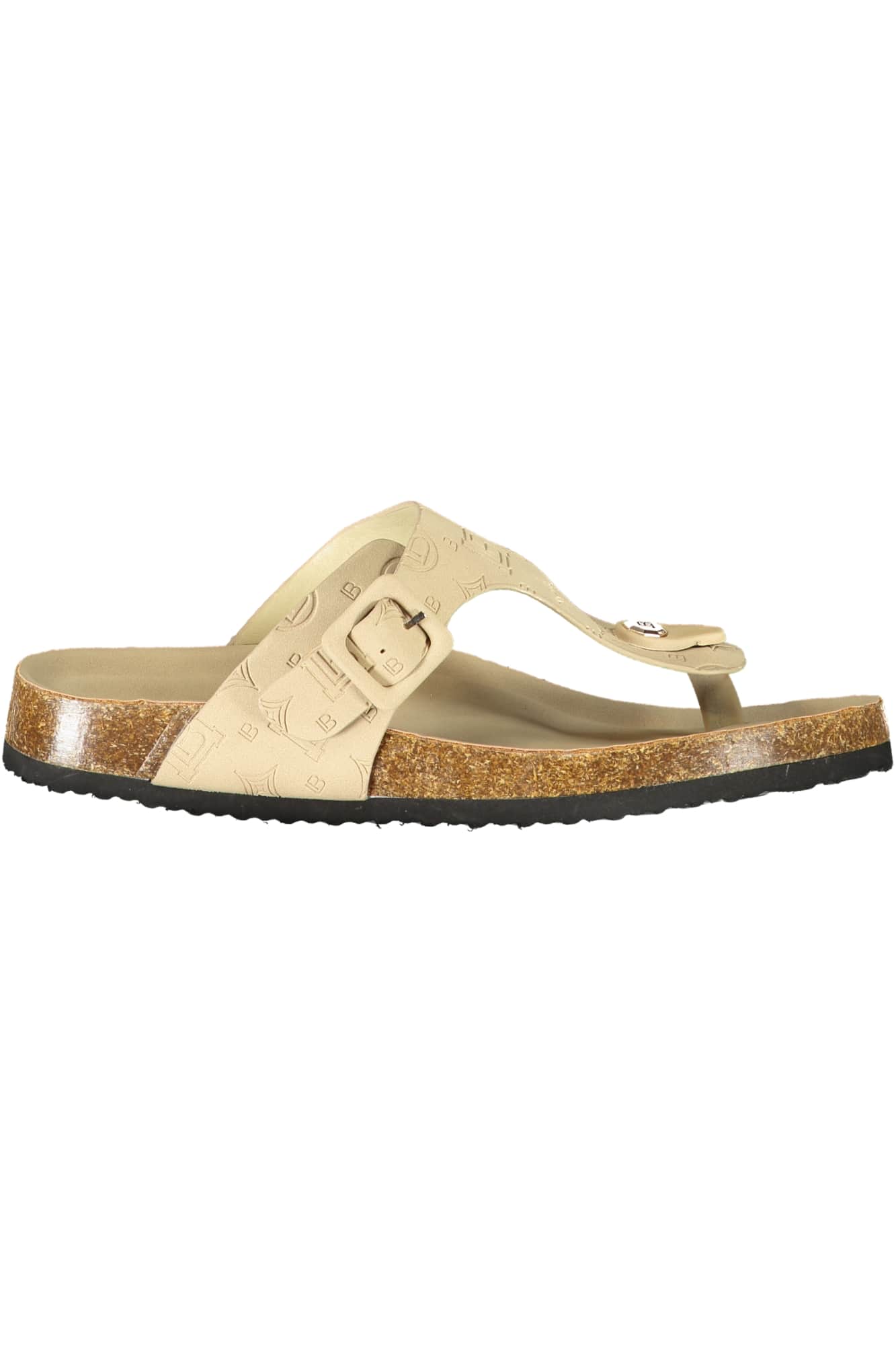 Laura Biagiotti mujer beige zapatilla de casa