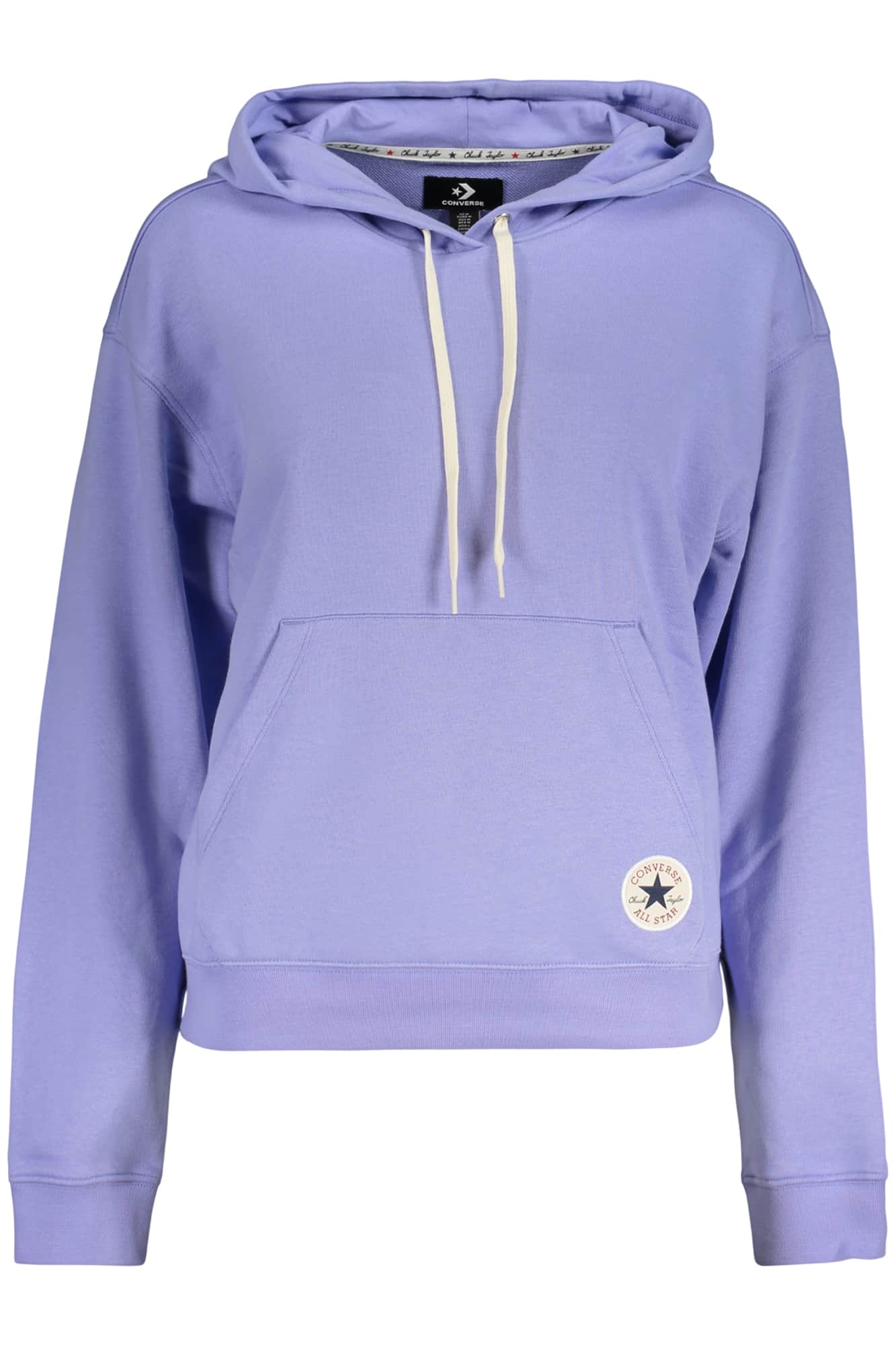 Converse Mujer Con Cremallera Sudadera Con Capucha, Morado