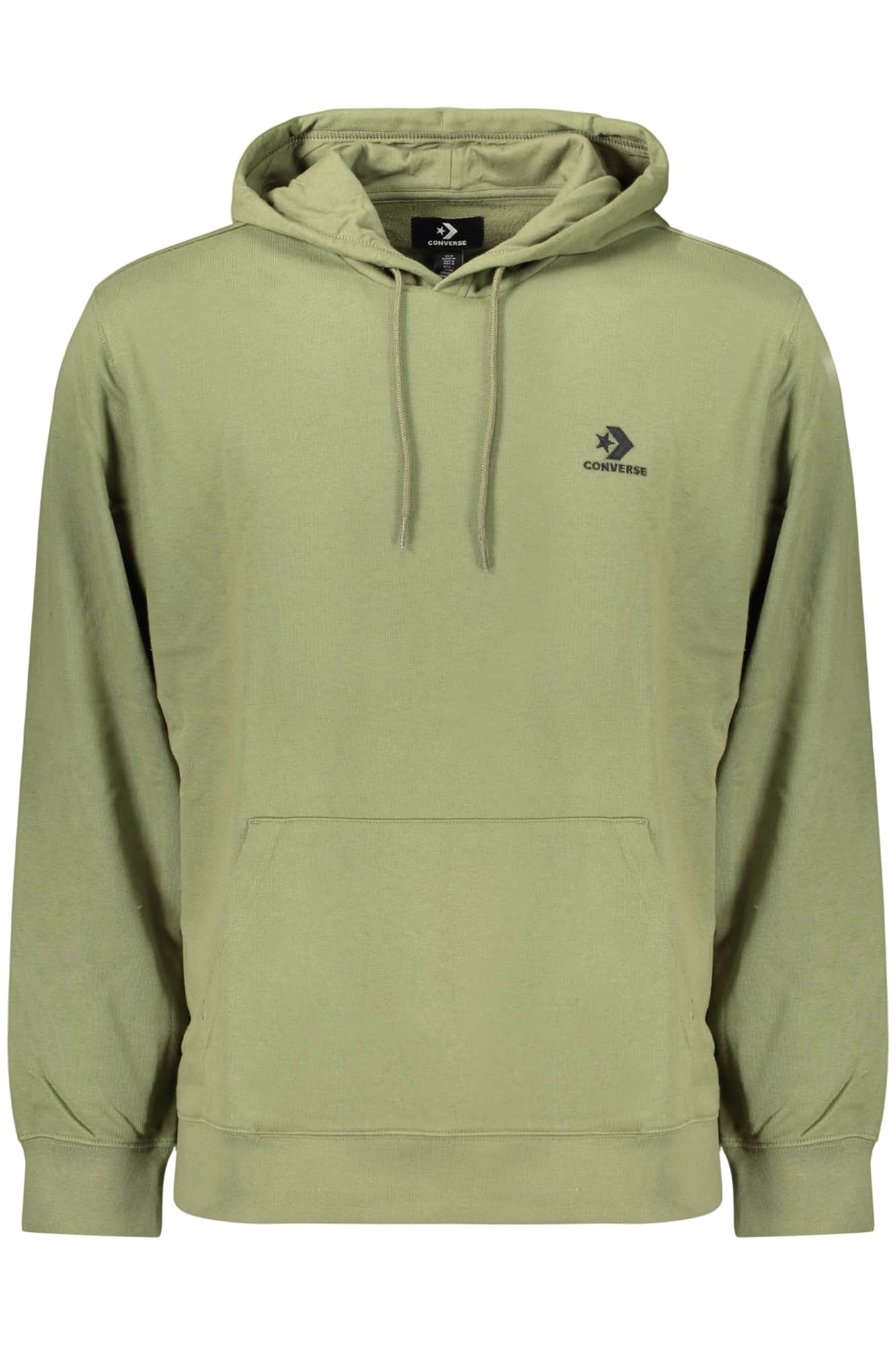 Converse hombre con cremallera sudadera verde