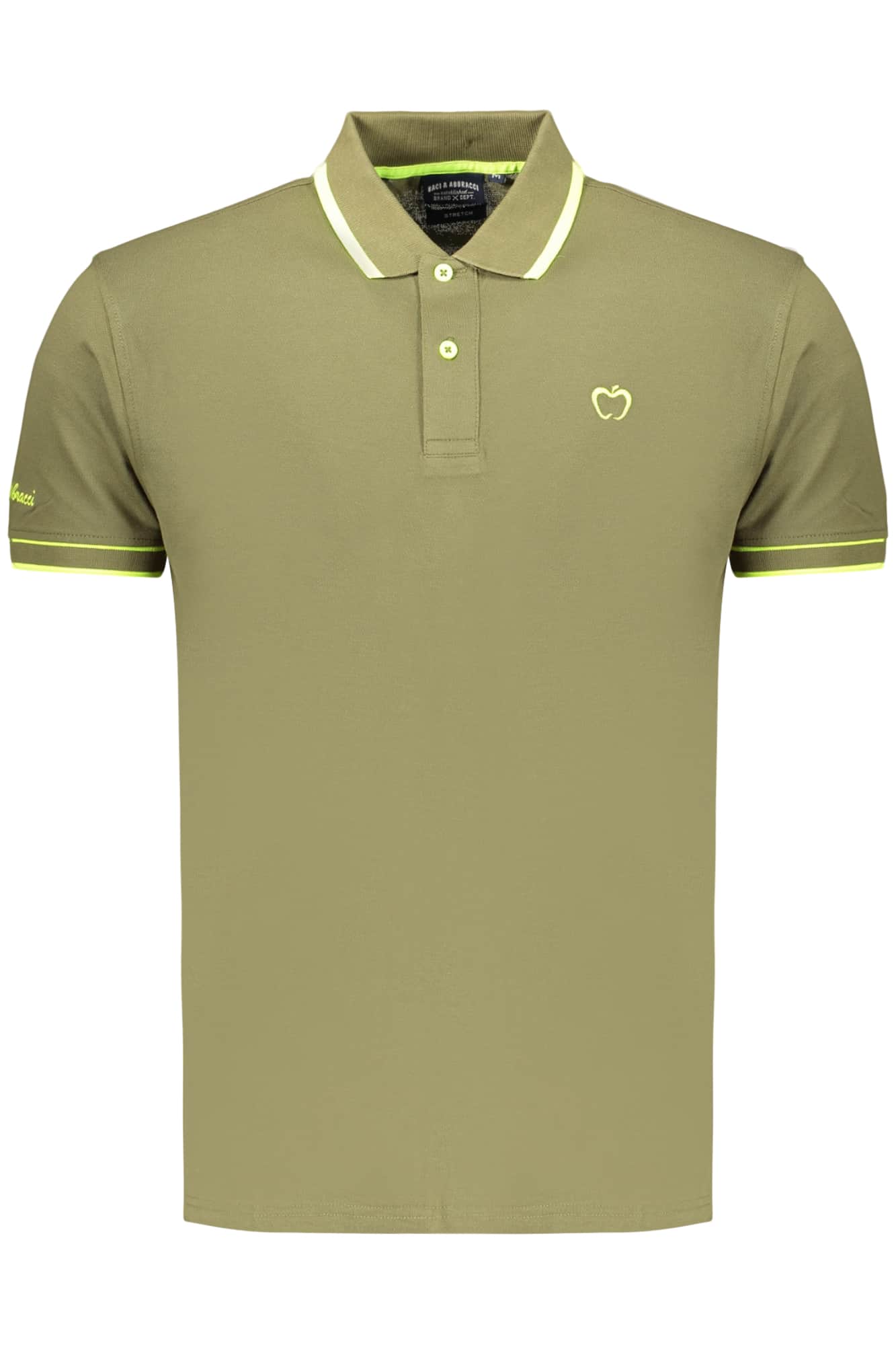 Kisses & Hugs Hombre Manga Corta Negro Polo