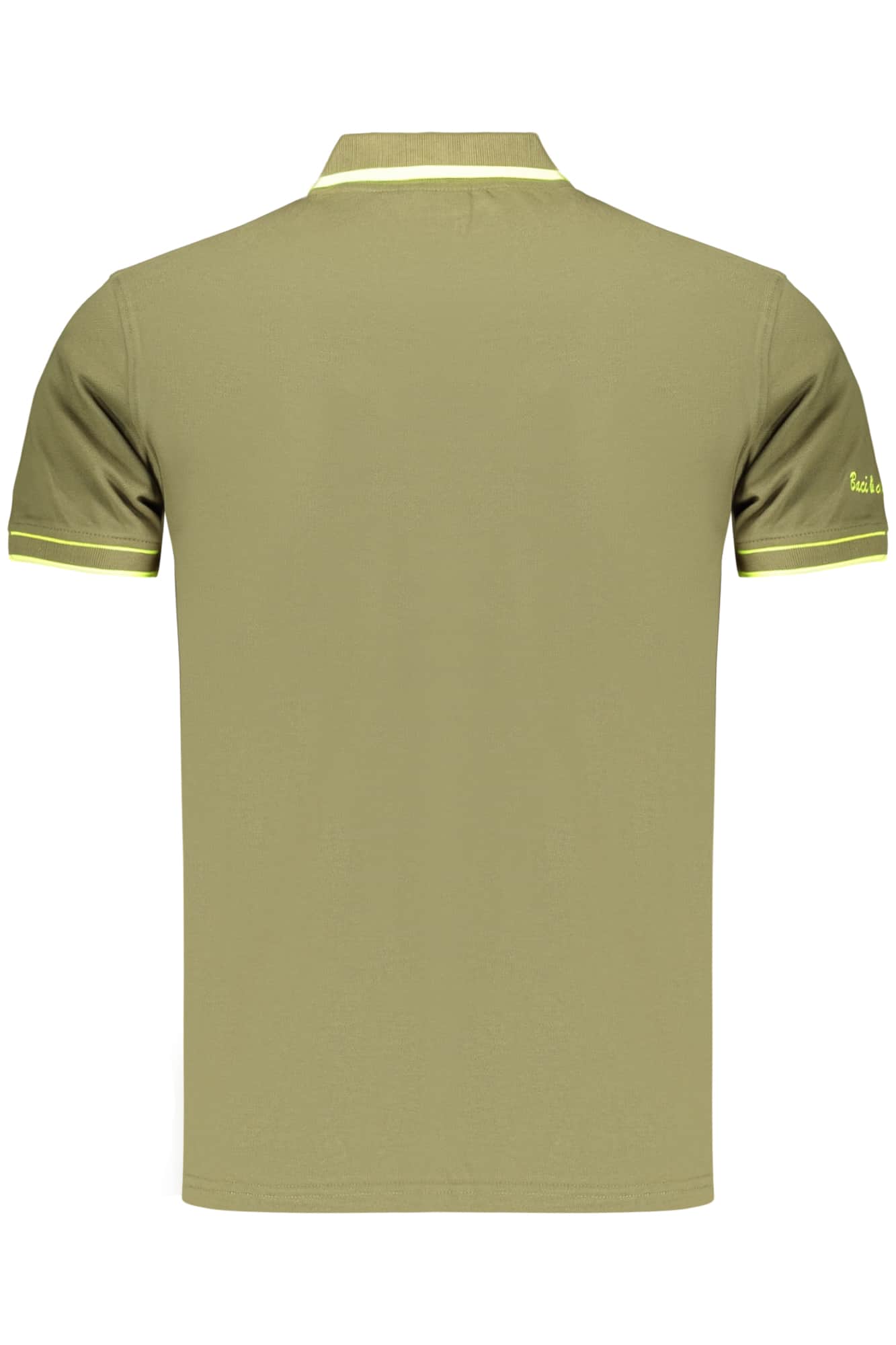 Kisses & Hugs Hombre Manga Corta Negro Polo