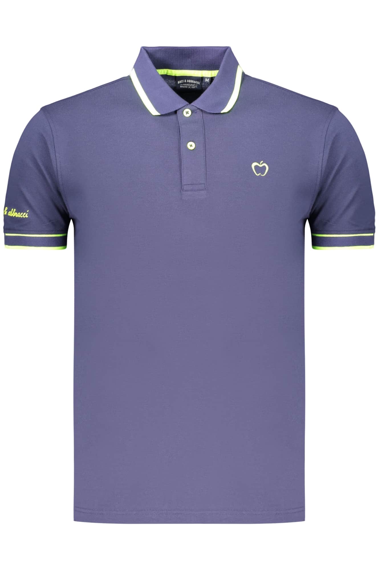 Kisses & Hugs Hombre Azul Manga Corta Polo
