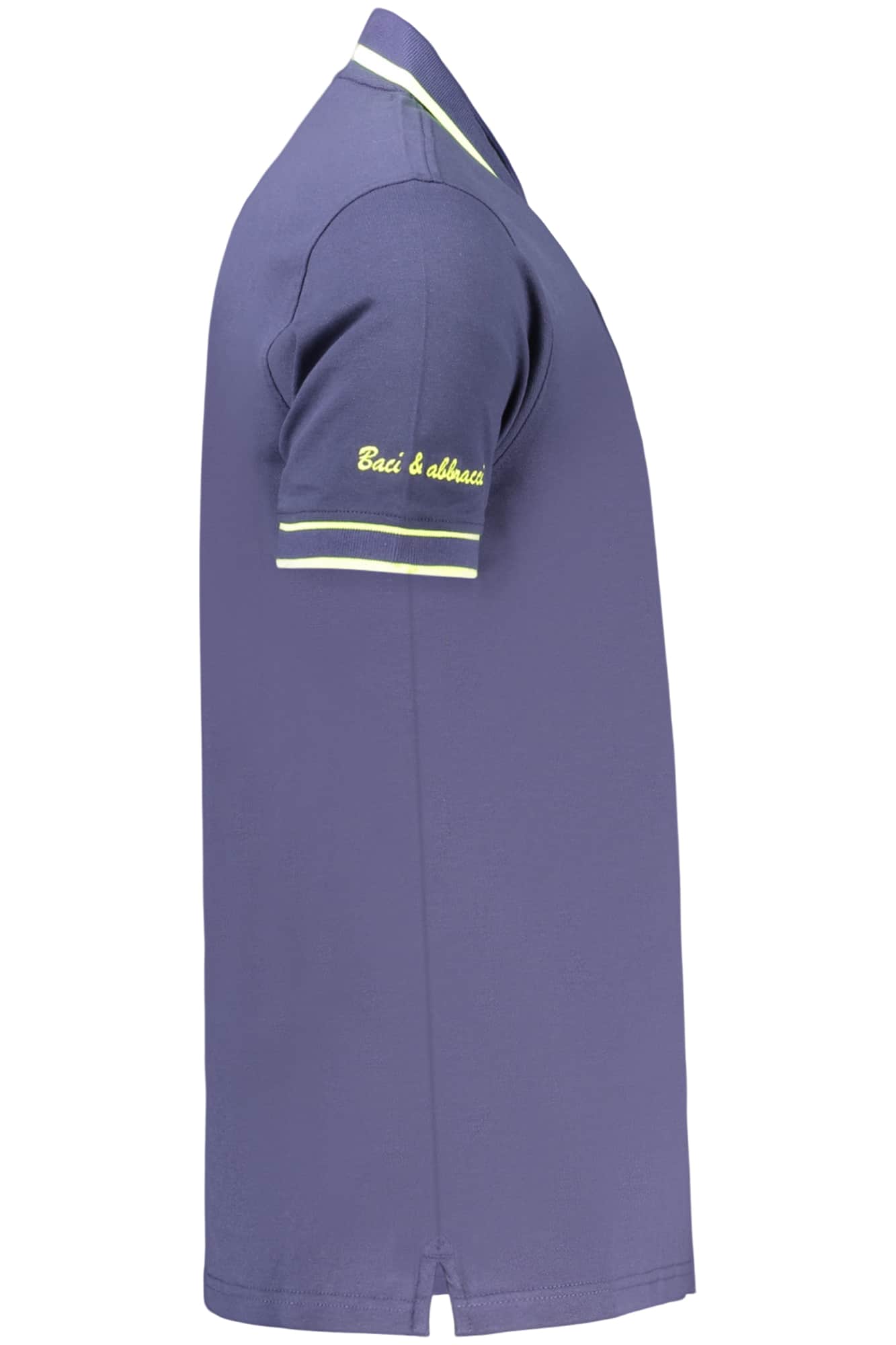Kisses & Hugs Hombre Azul Manga Corta Polo