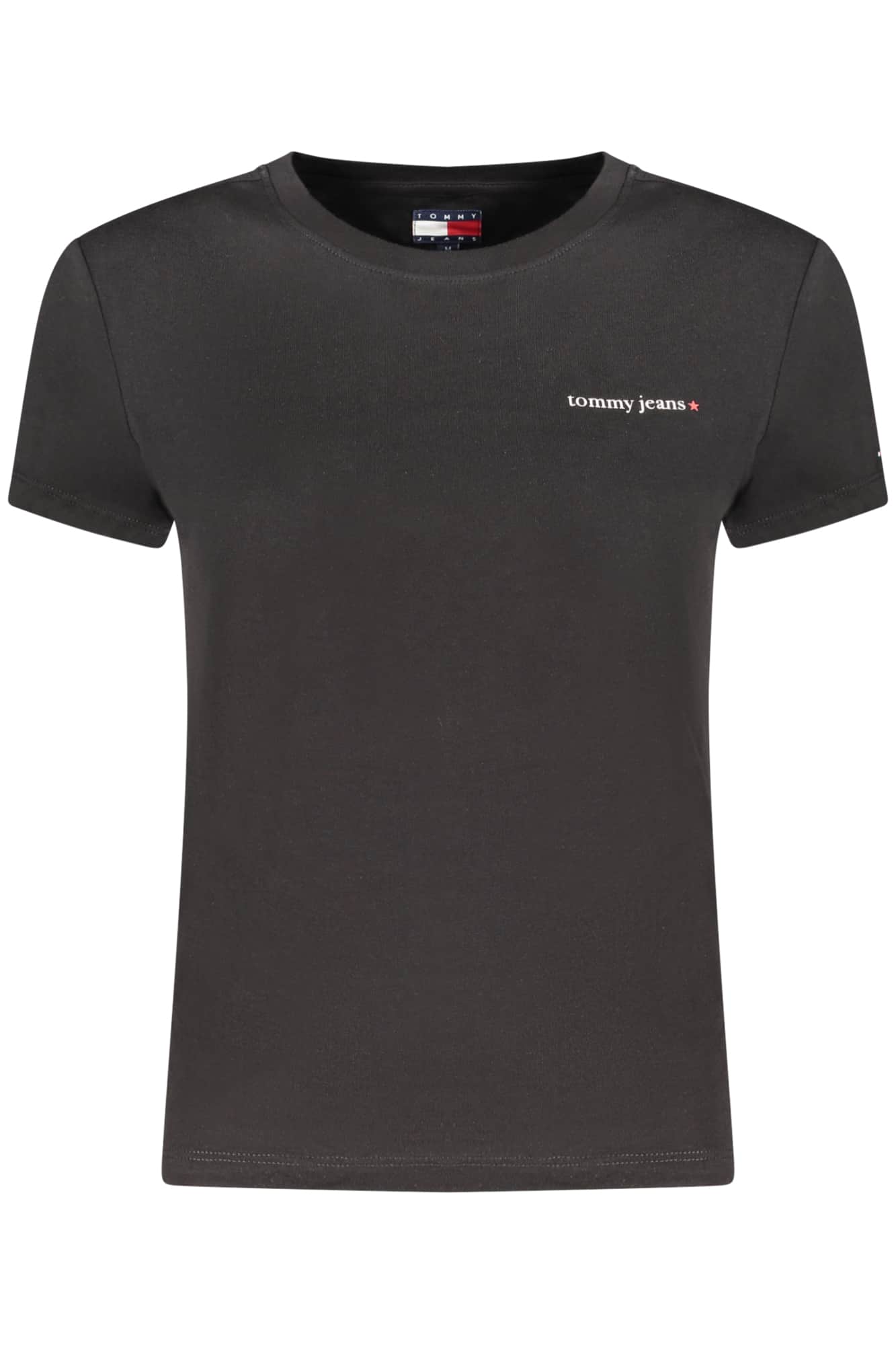 Tommy Hilfiger mujer manga corta t-camisa negro