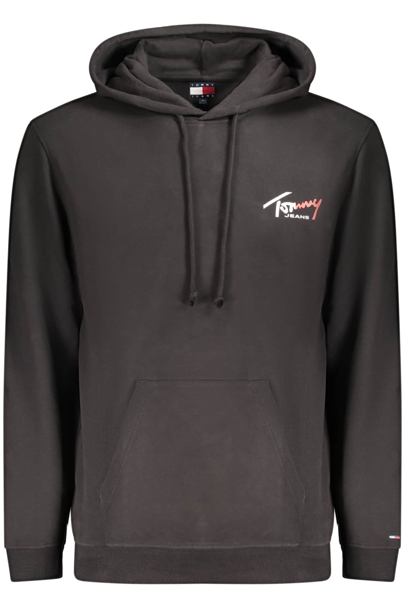 Tommy Hilfiger hombre negro con cremallera sudadera