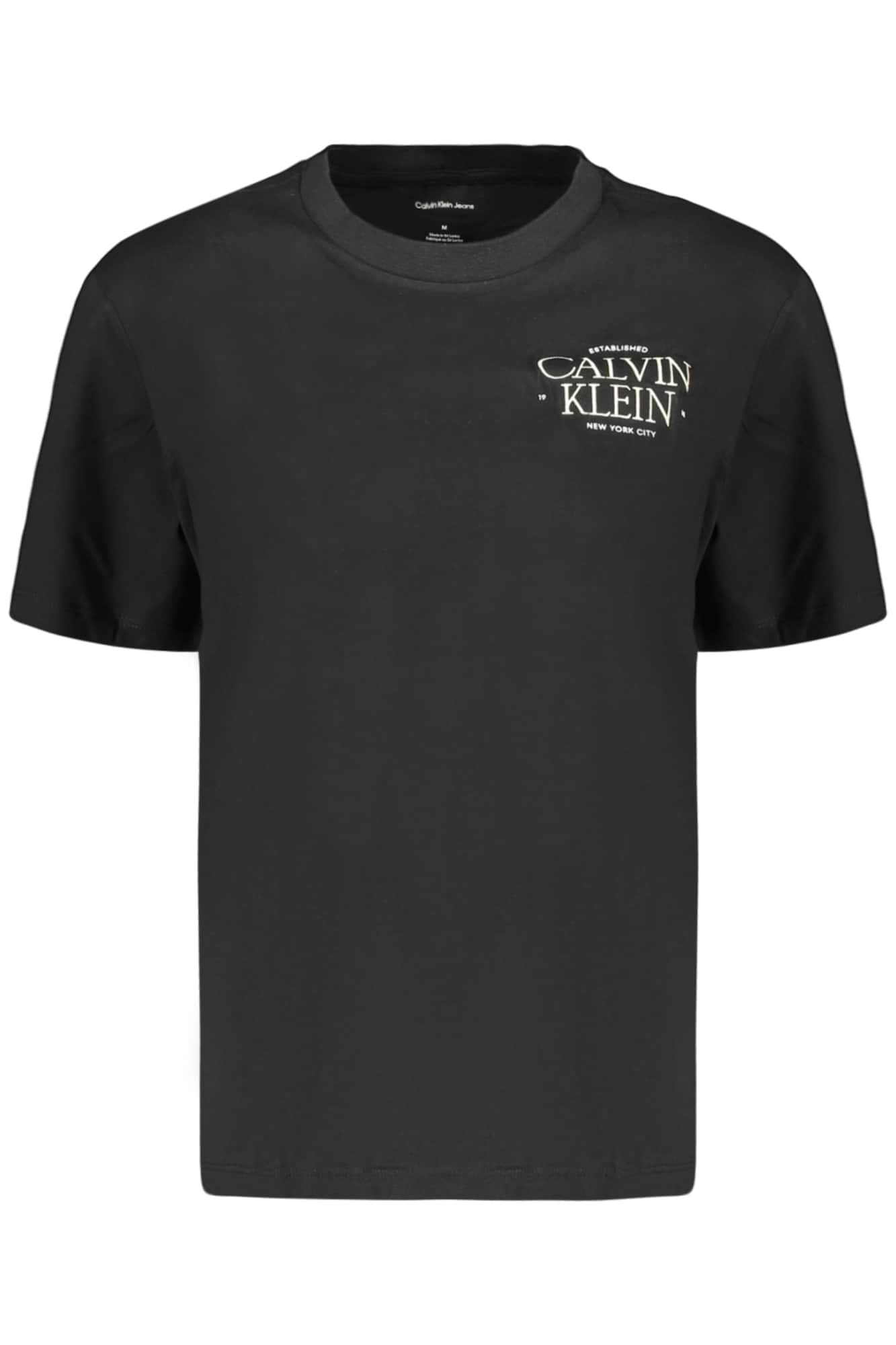 Calvin Klein mujer manga corta t-camisa gris