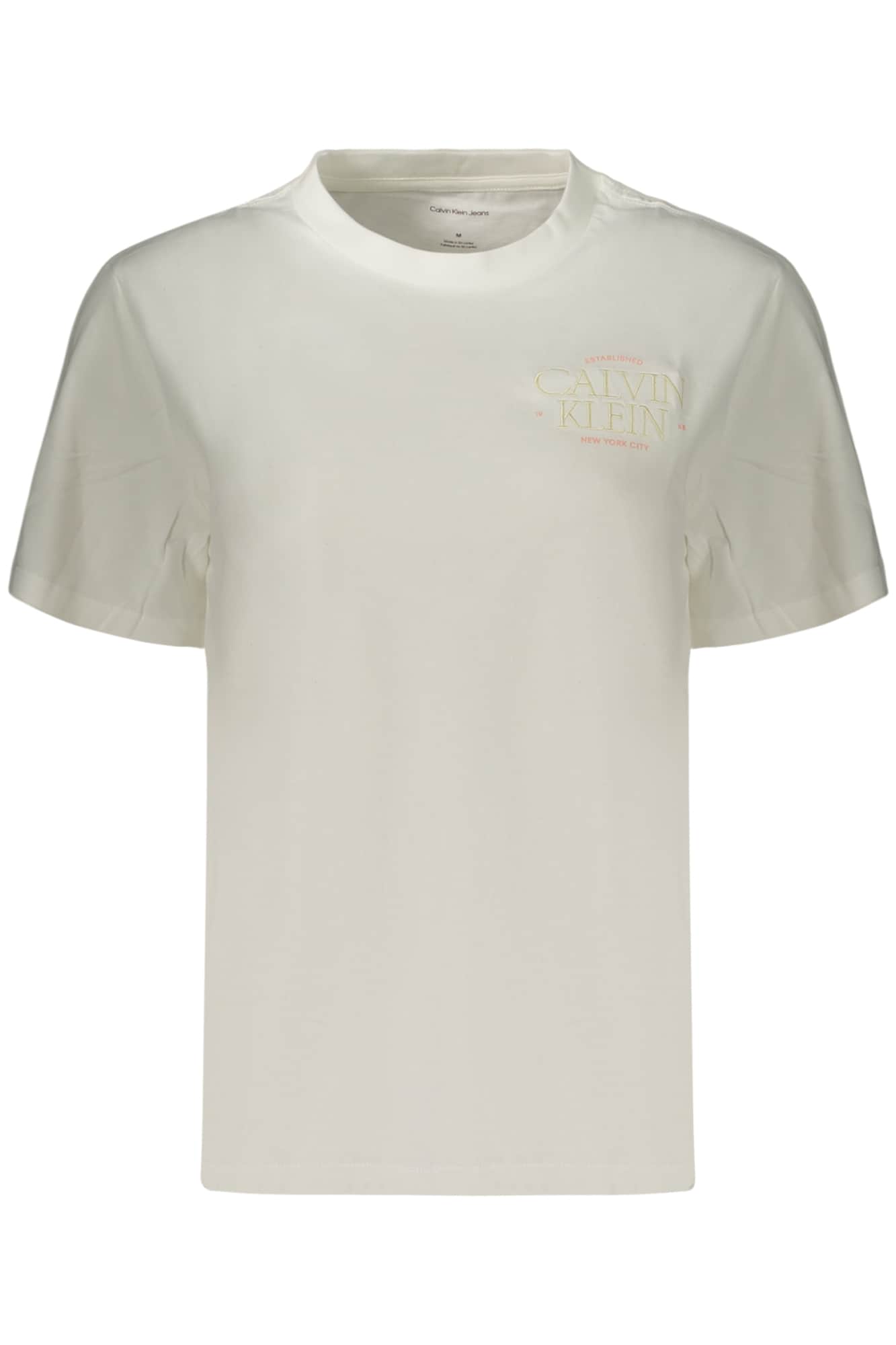 Calvin Klein mujer manga corta t-camisa gris