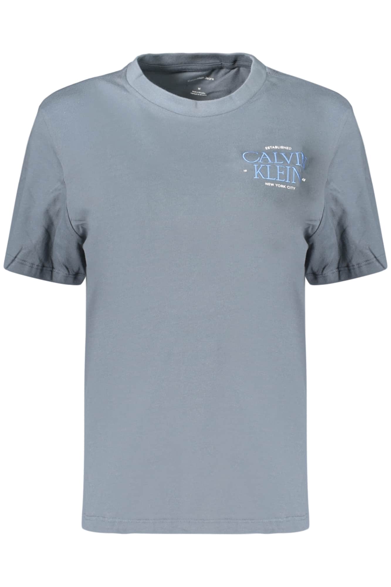 Calvin Klein mujer manga corta t-camisa gris